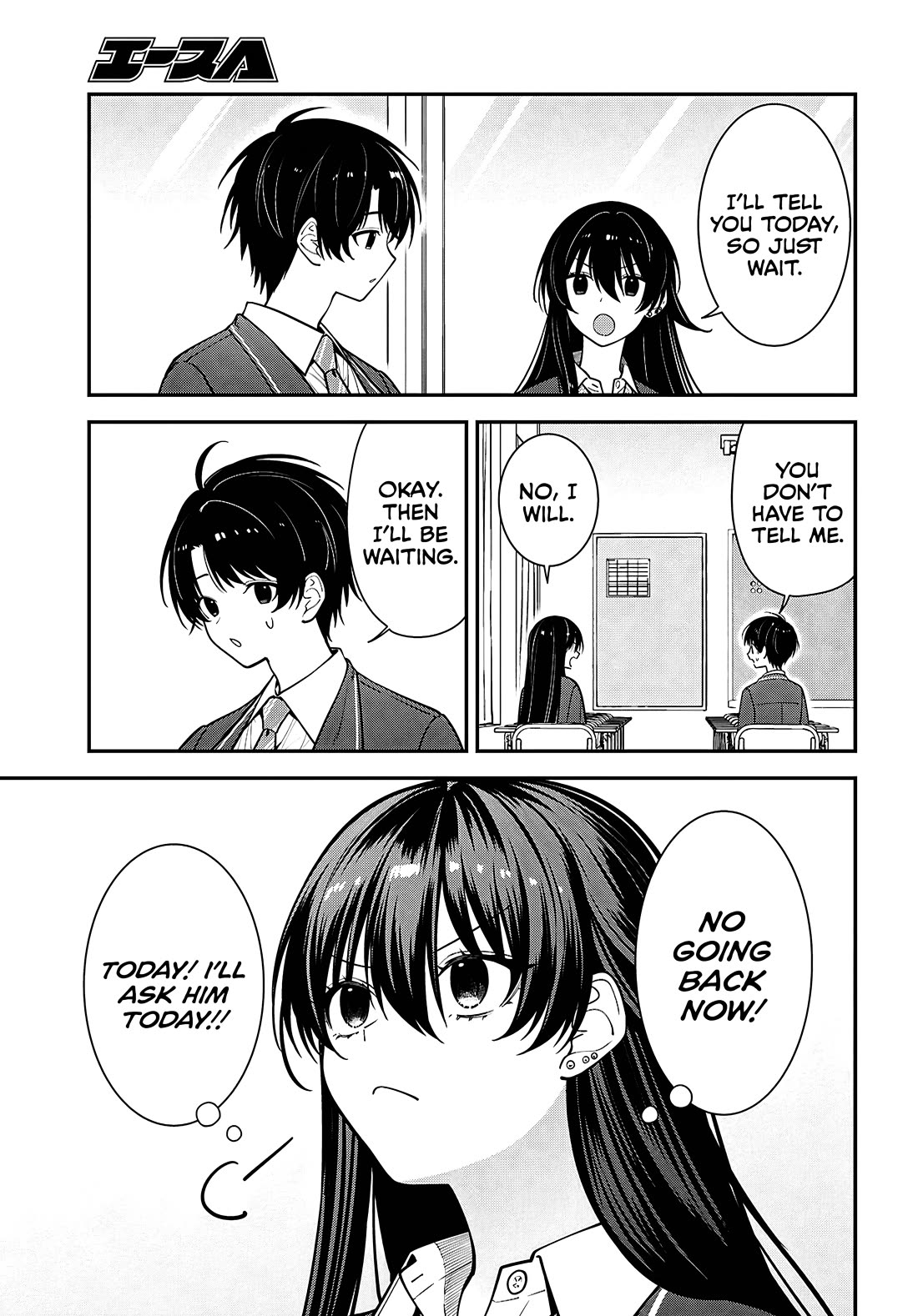 The Delinquent Shimizu-san Sitting Next to Me Has Dyed Her Hair Black Chapter 17 page 12 - Chapter 17