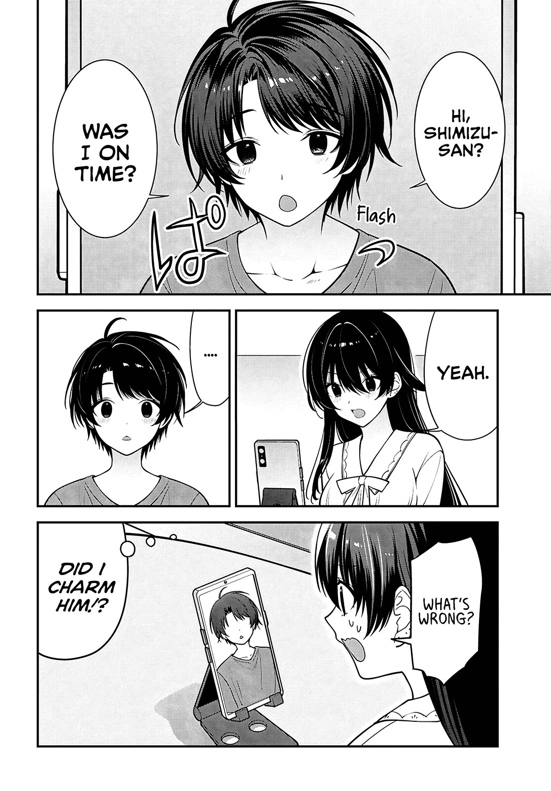 The Delinquent Shimizu-san Sitting Next to Me Has Dyed Her Hair Black Chapter 17 page 23 - Chapter 17
