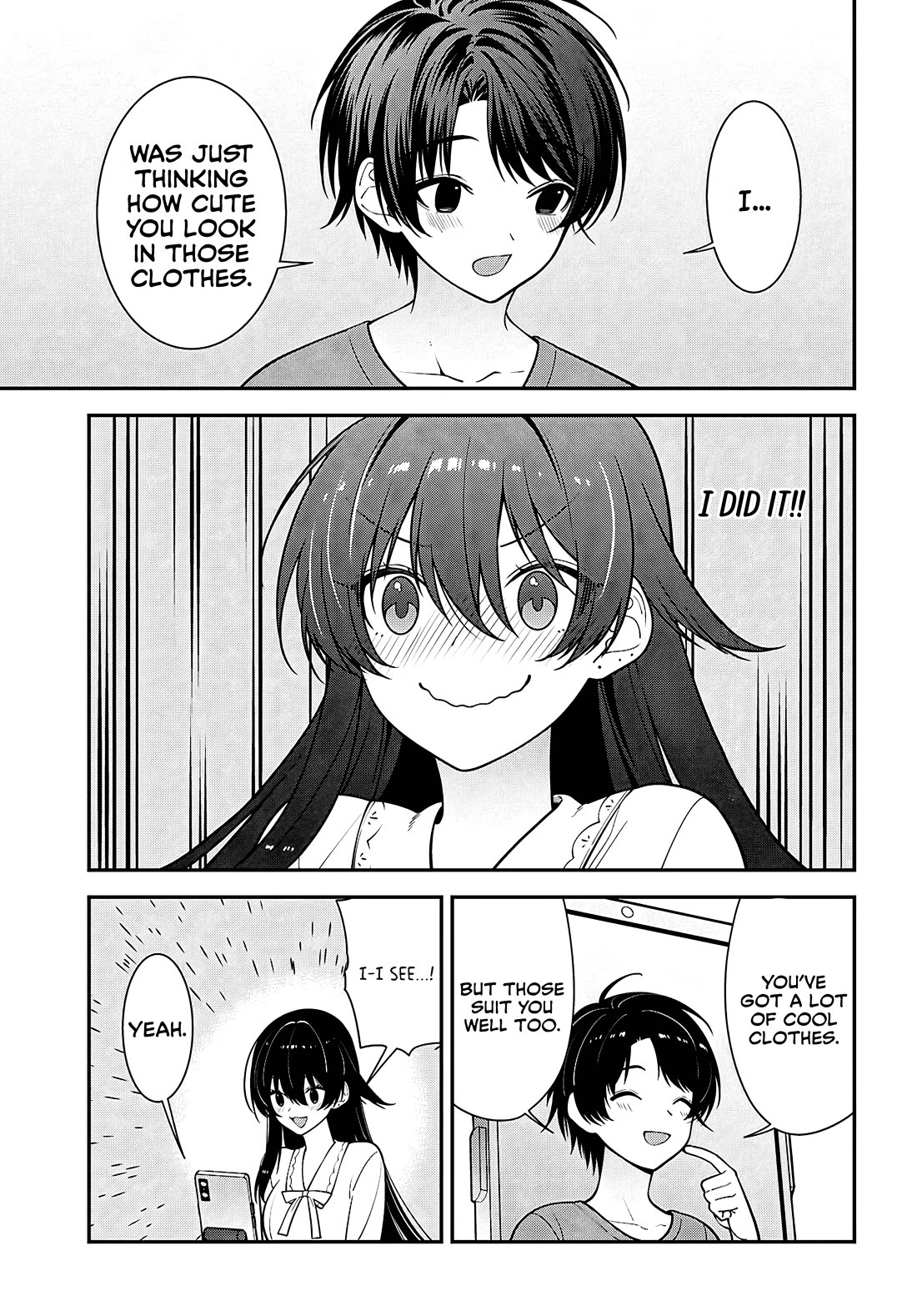 The Delinquent Shimizu-san Sitting Next to Me Has Dyed Her Hair Black Chapter 17 page 24 - Chapter 17