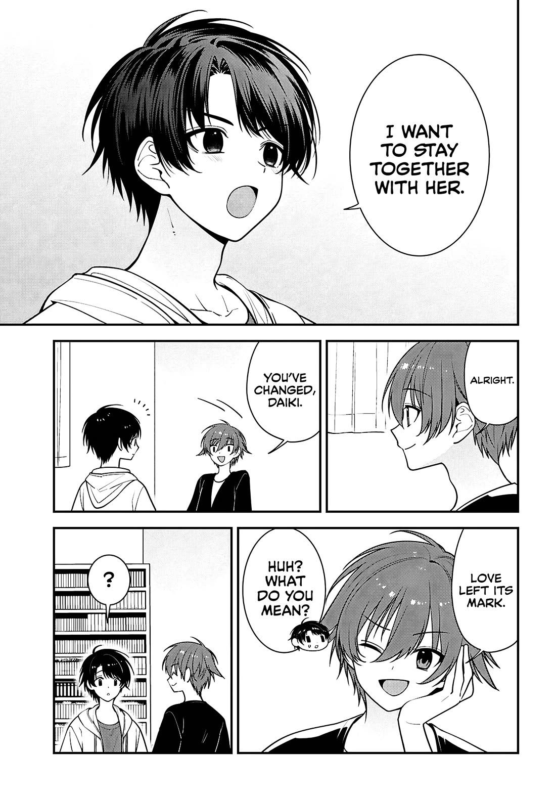 The Delinquent Shimizu-san Sitting Next to Me Has Dyed Her Hair Black Chapter 17 page 4 - Chapter 17