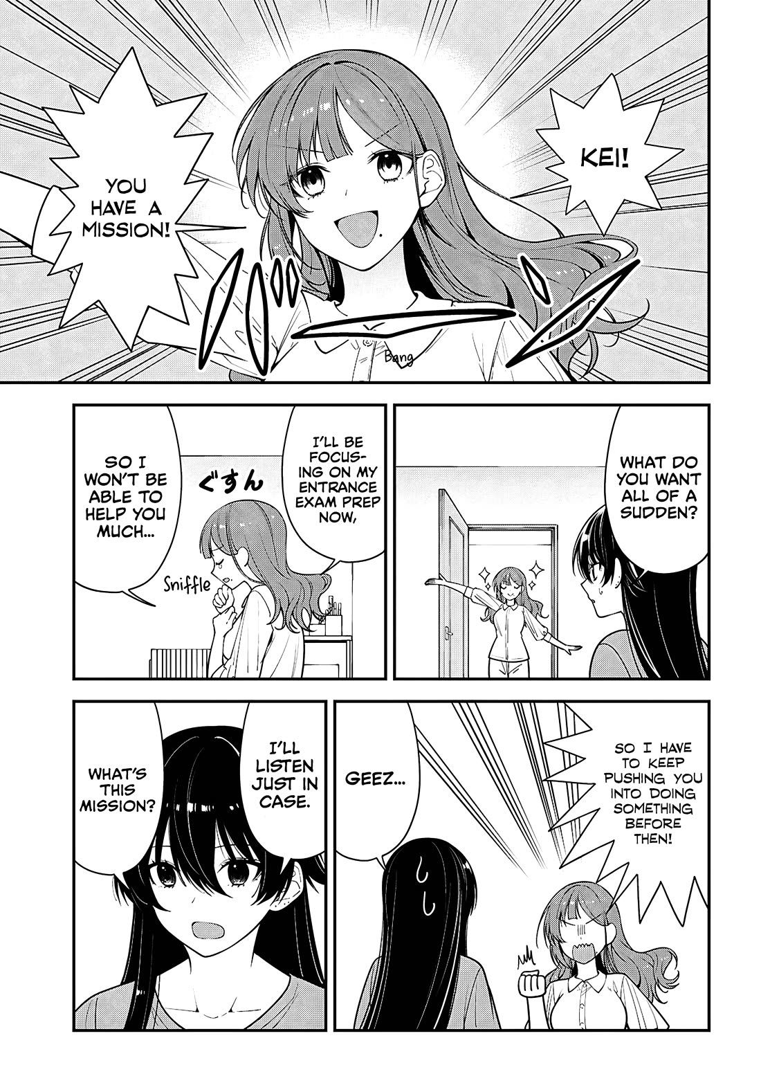 The Delinquent Shimizu-san Sitting Next to Me Has Dyed Her Hair Black Chapter 17 page 6 - Chapter 17