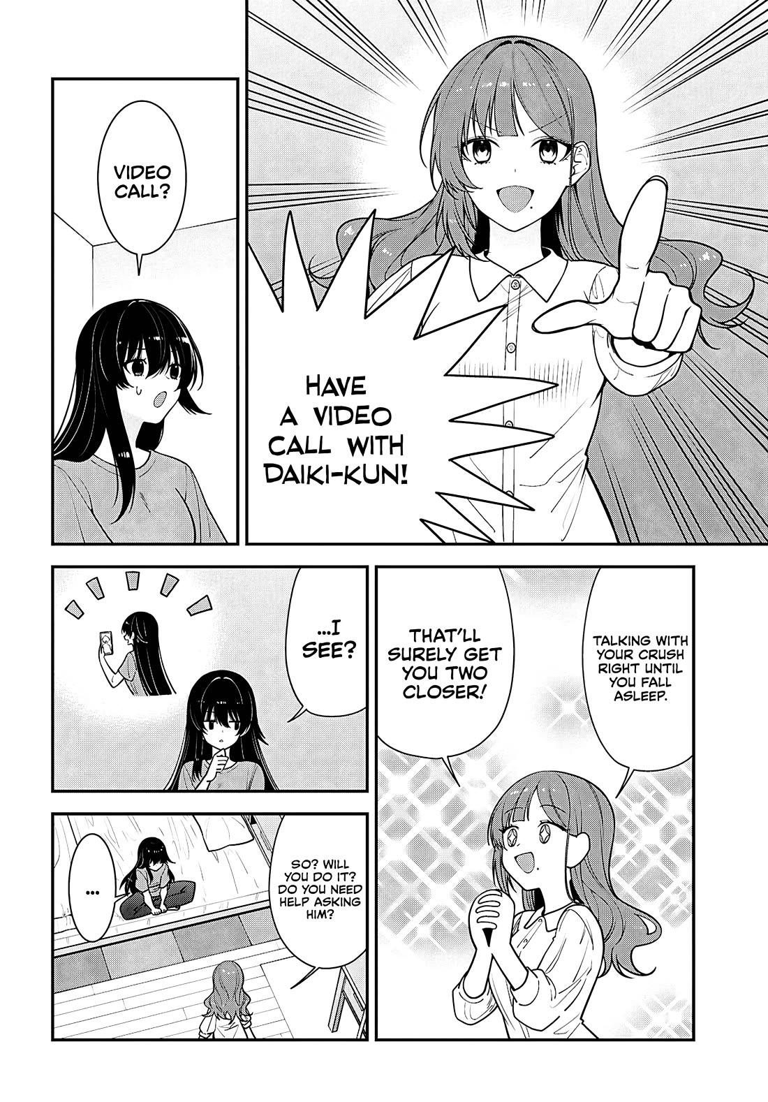 The Delinquent Shimizu-san Sitting Next to Me Has Dyed Her Hair Black Chapter 17 page 7 - Chapter 17