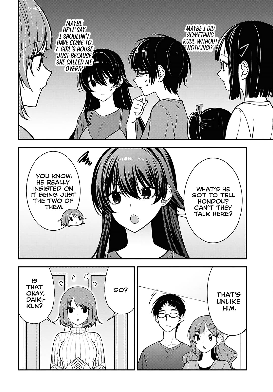 The Delinquent Shimizu-san Sitting Next to Me Has Dyed Her Hair Black Chapter 18 page 10 - Chapter 18