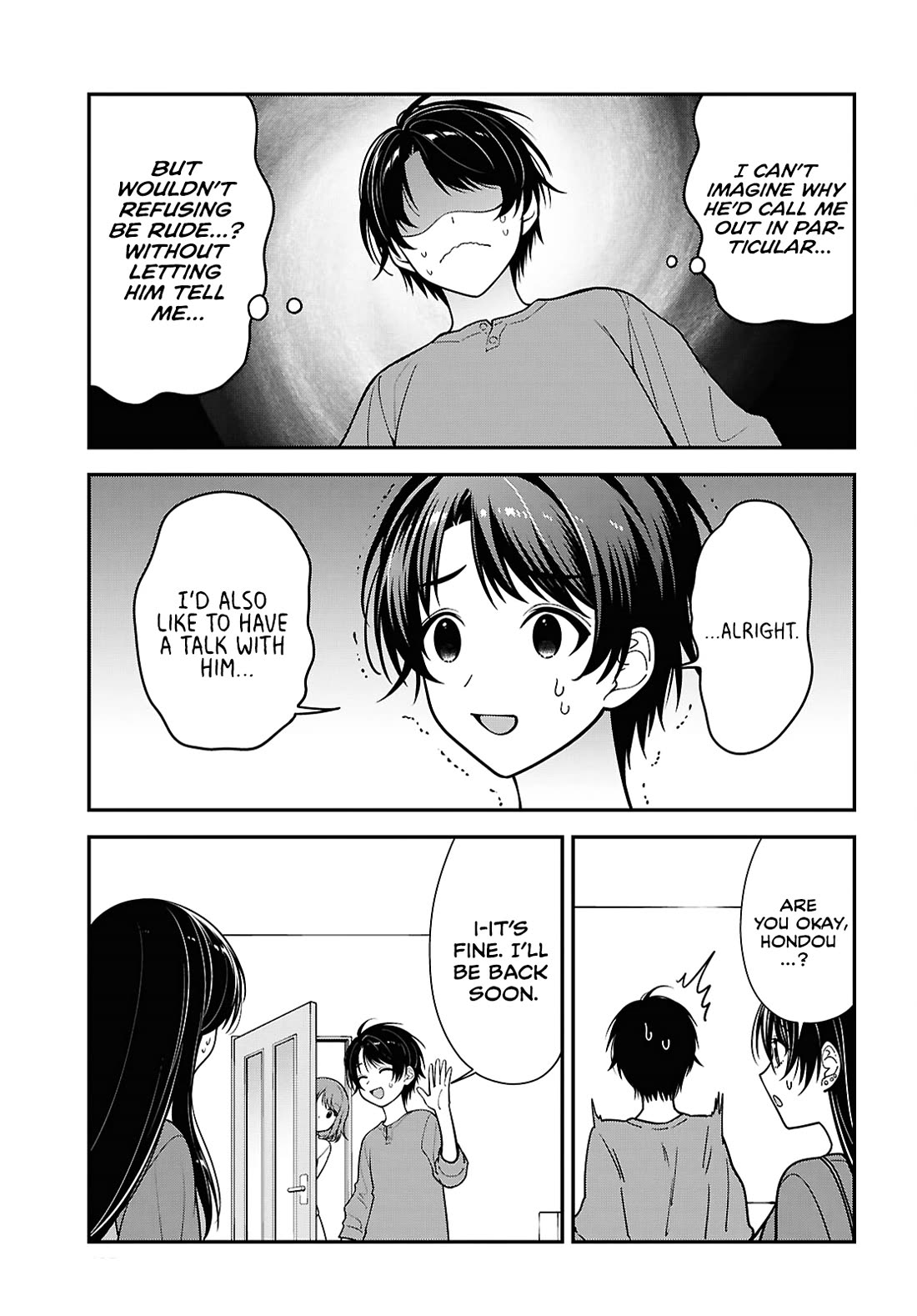 The Delinquent Shimizu-san Sitting Next to Me Has Dyed Her Hair Black Chapter 18 page 11 - Chapter 18
