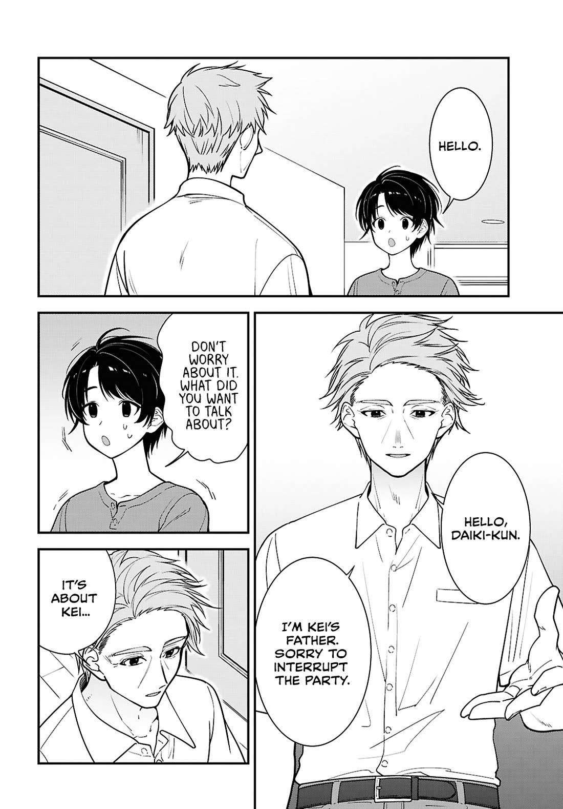 The Delinquent Shimizu-san Sitting Next to Me Has Dyed Her Hair Black Chapter 18 page 12 - Chapter 18
