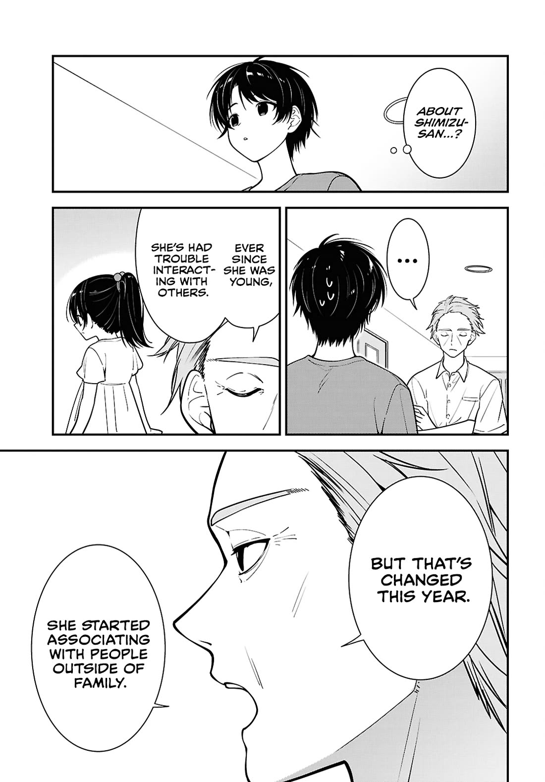 The Delinquent Shimizu-san Sitting Next to Me Has Dyed Her Hair Black Chapter 18 page 13 - Chapter 18