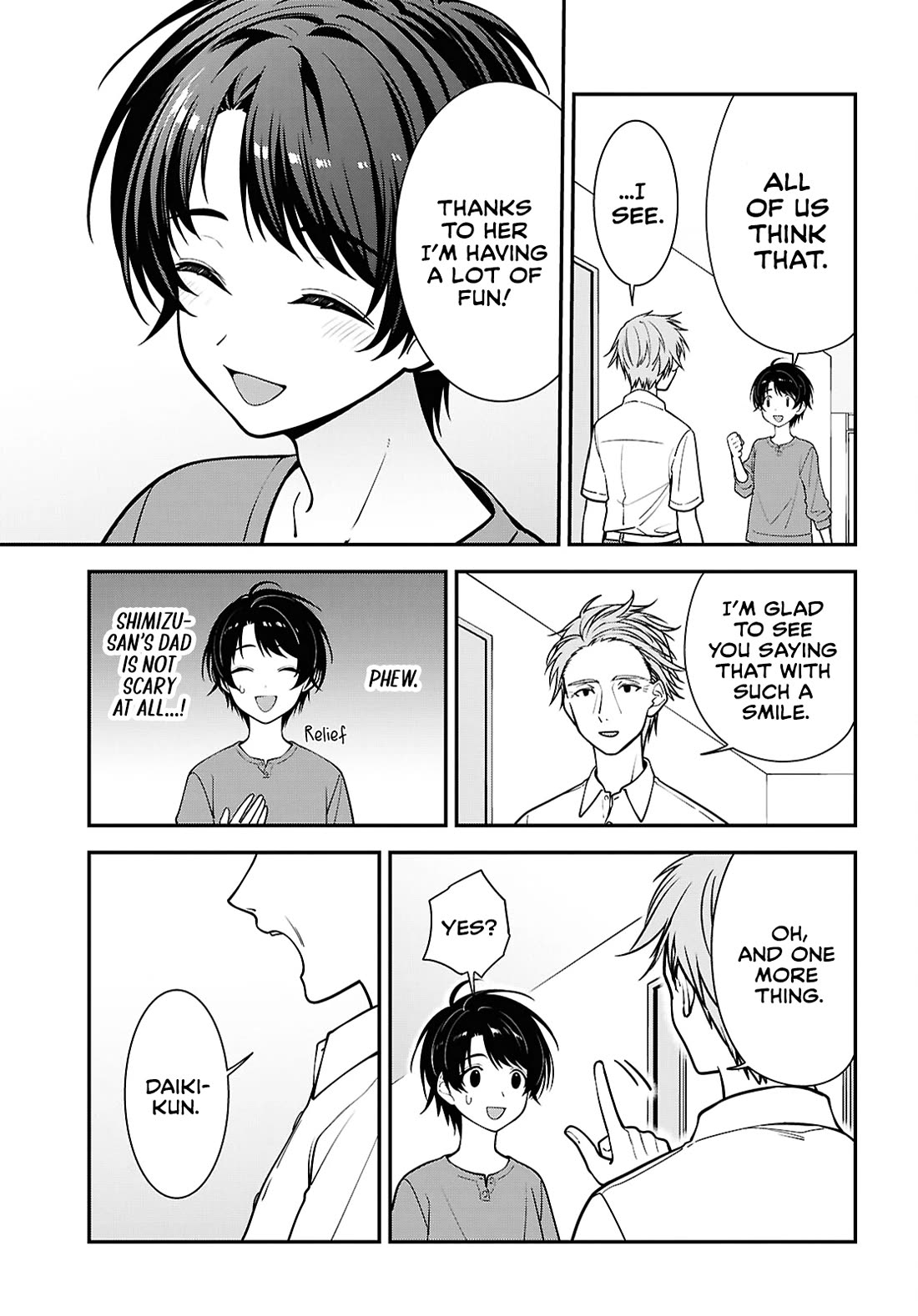 The Delinquent Shimizu-san Sitting Next to Me Has Dyed Her Hair Black Chapter 18 page 15 - Chapter 18