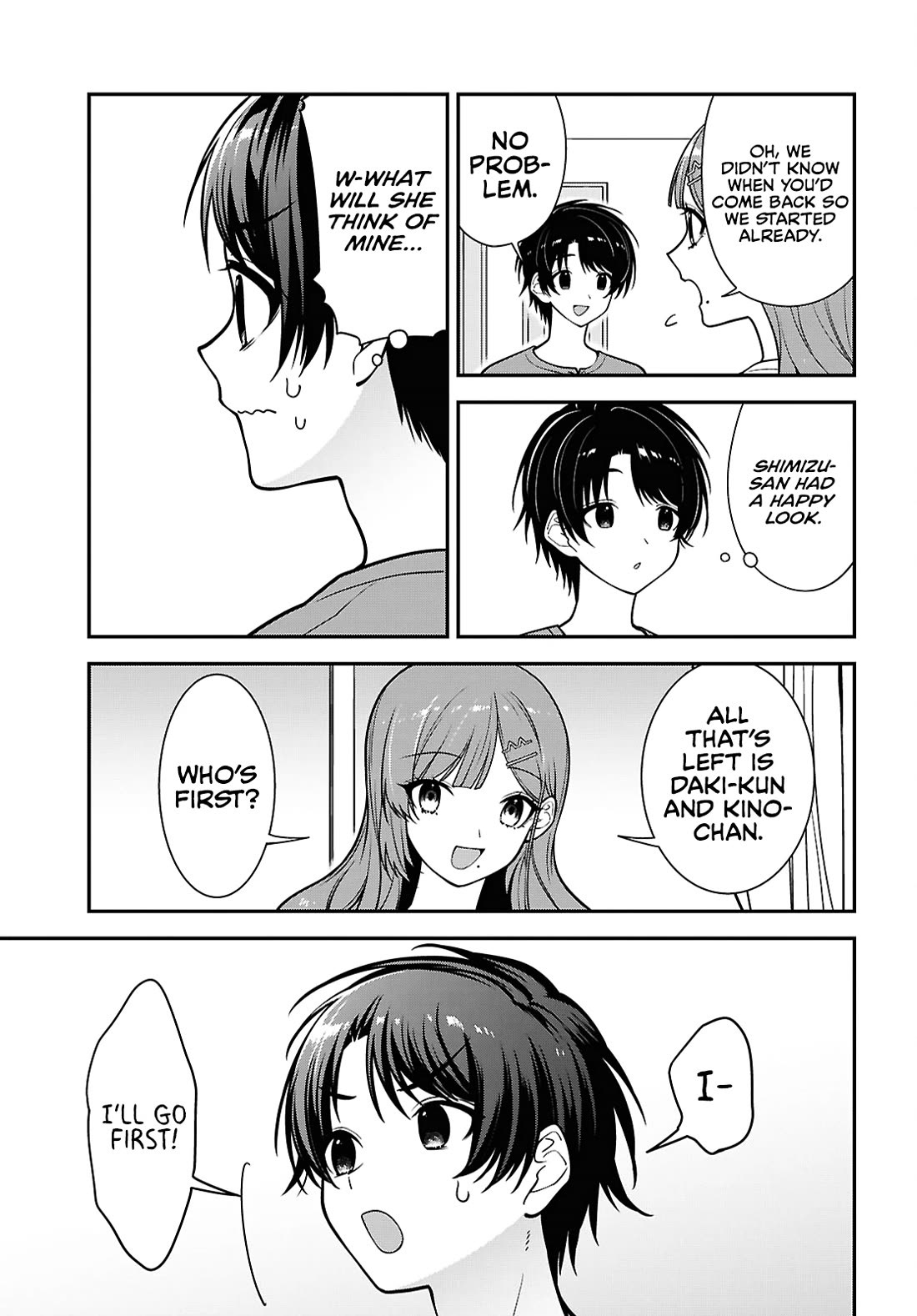 The Delinquent Shimizu-san Sitting Next to Me Has Dyed Her Hair Black Chapter 18 page 19 - Chapter 18