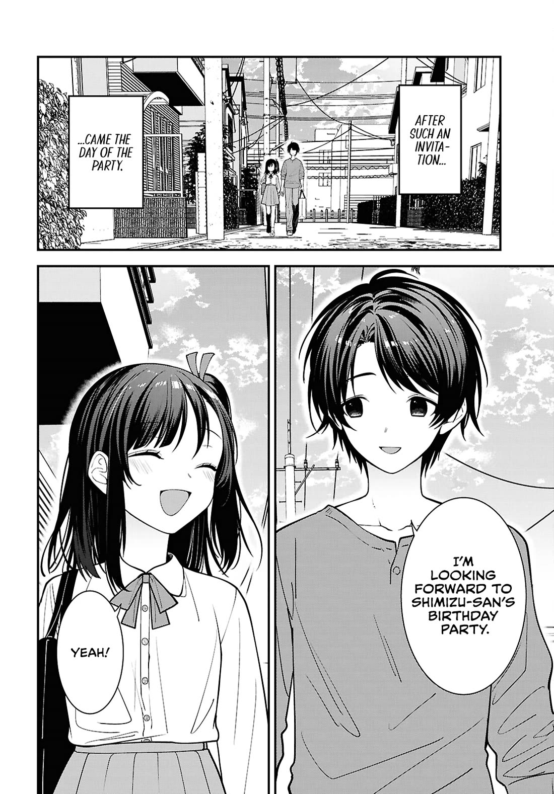 The Delinquent Shimizu-san Sitting Next to Me Has Dyed Her Hair Black Chapter 18 page 4 - Chapter 18