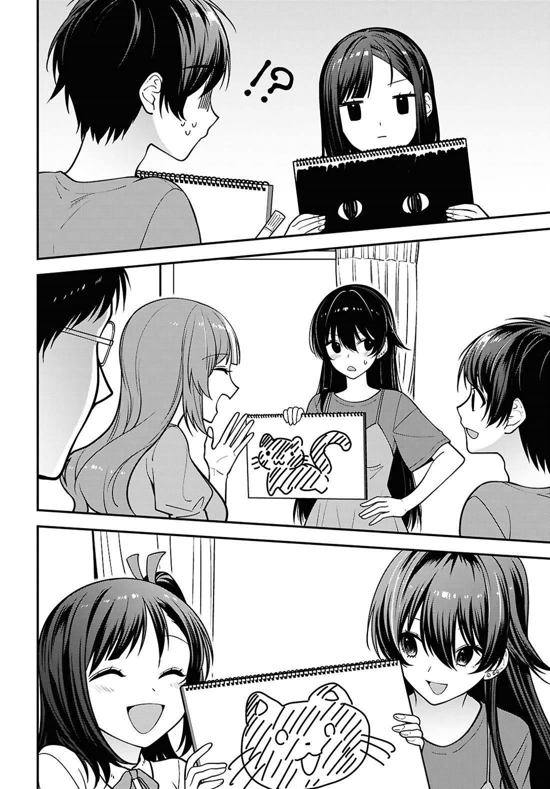 The Delinquent Shimizu-san Sitting Next to Me Has Dyed Her Hair Black Chapter 18 page 8 - Chapter 18