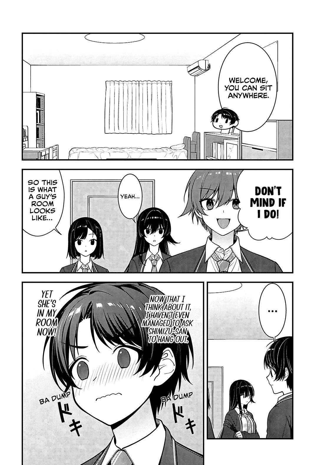 The Delinquent Shimizu-san Sitting Next to Me Has Dyed Her Hair Black Chapter 19 page 10 - Chapter 19