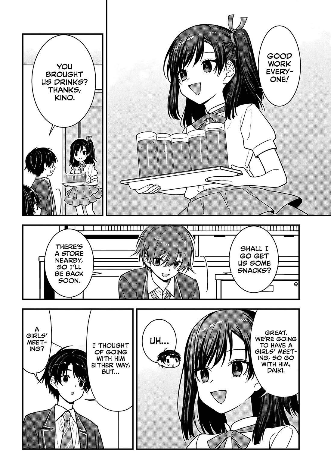 The Delinquent Shimizu-san Sitting Next to Me Has Dyed Her Hair Black Chapter 19 page 18 - Chapter 19