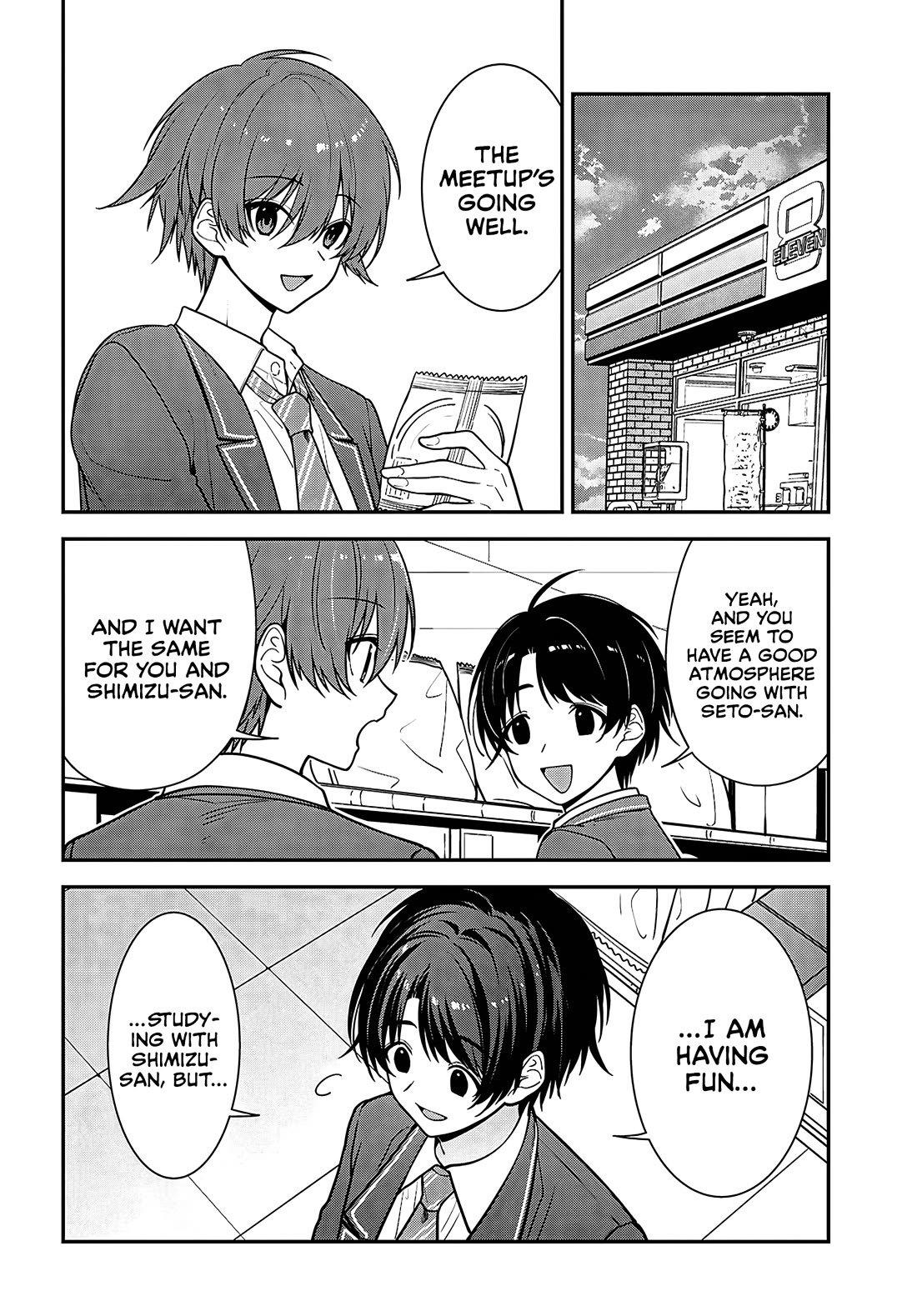 The Delinquent Shimizu-san Sitting Next to Me Has Dyed Her Hair Black Chapter 19 page 20 - Chapter 19