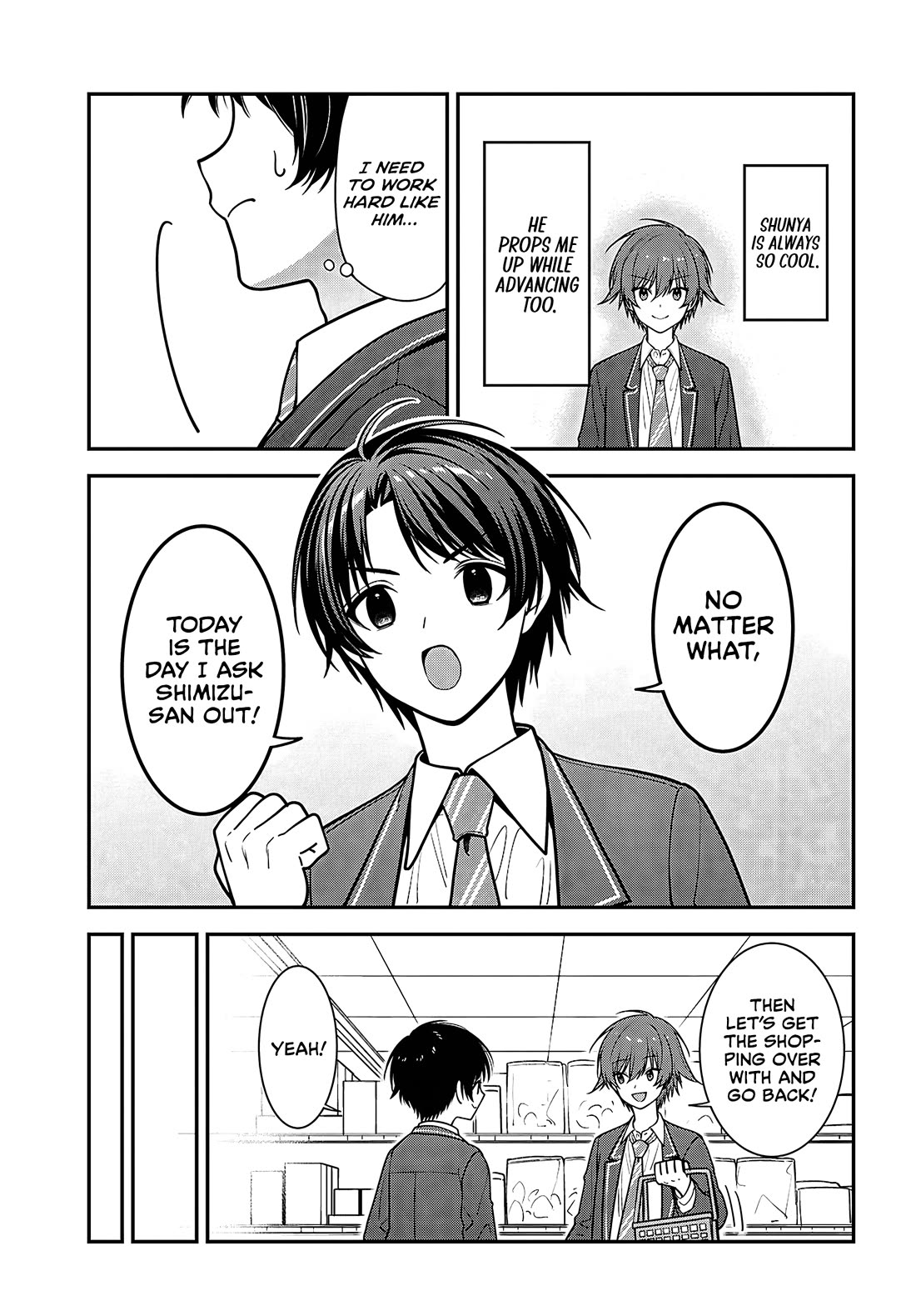 The Delinquent Shimizu-san Sitting Next to Me Has Dyed Her Hair Black Chapter 19 page 23 - Chapter 19