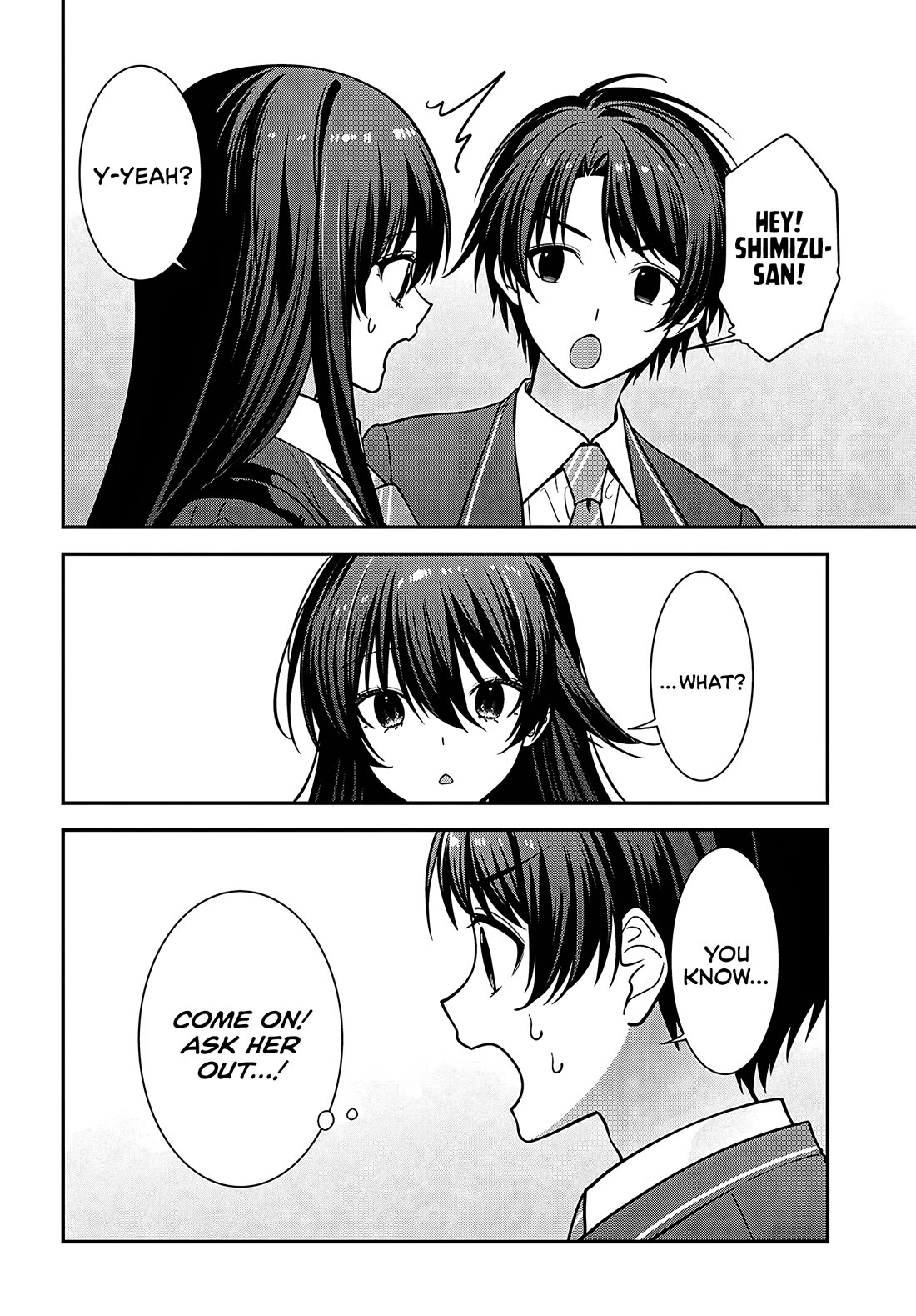 The Delinquent Shimizu-san Sitting Next to Me Has Dyed Her Hair Black Chapter 19 page 26 - Chapter 19