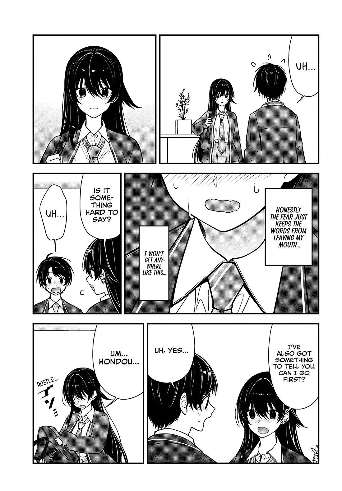 The Delinquent Shimizu-san Sitting Next to Me Has Dyed Her Hair Black Chapter 19 page 27 - Chapter 19
