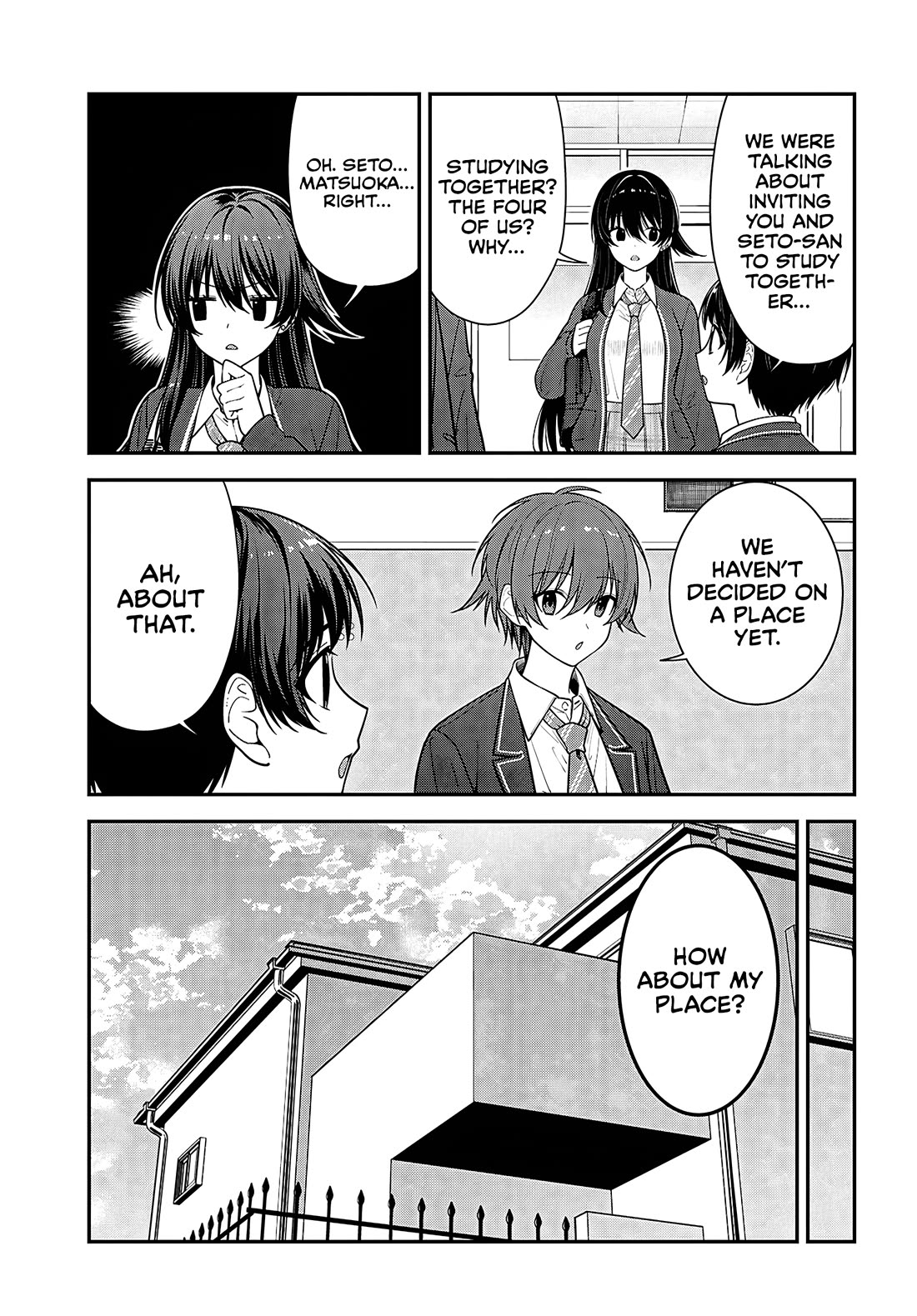 The Delinquent Shimizu-san Sitting Next to Me Has Dyed Her Hair Black Chapter 19 page 7 - Chapter 19