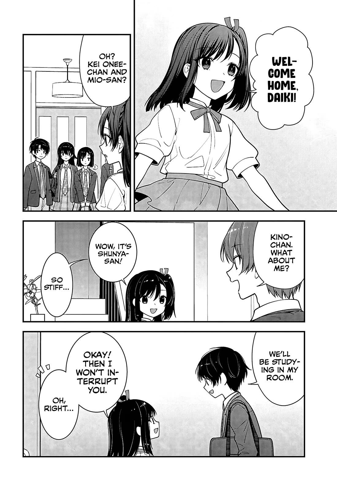 The Delinquent Shimizu-san Sitting Next to Me Has Dyed Her Hair Black Chapter 19 page 8 - Chapter 19