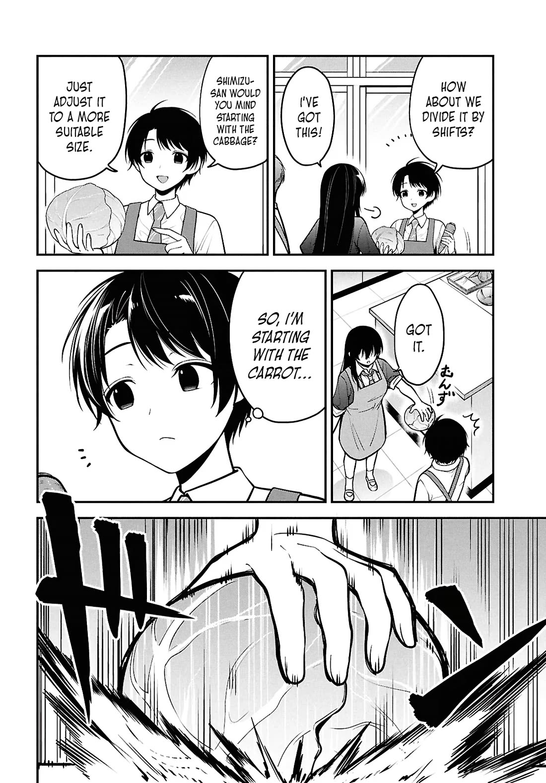 The Delinquent Shimizu-san Sitting Next to Me Has Dyed Her Hair Black Chapter 2 page 10 - Chapter 2