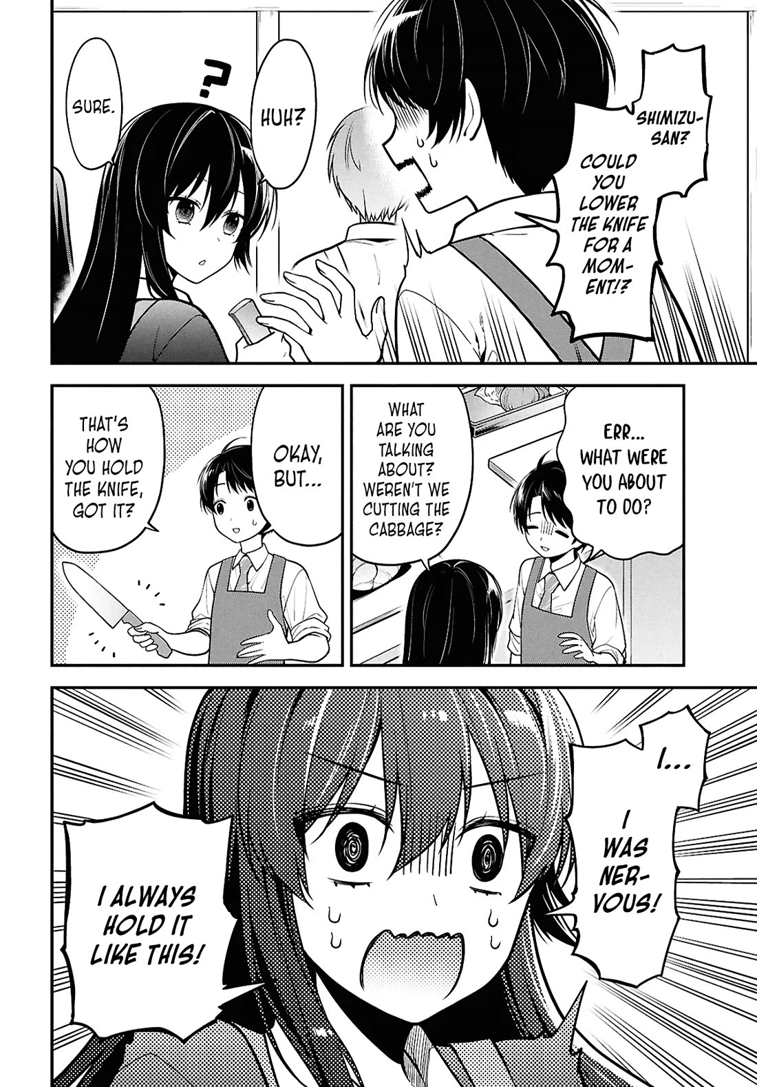 The Delinquent Shimizu-san Sitting Next to Me Has Dyed Her Hair Black Chapter 2 page 12 - Chapter 2