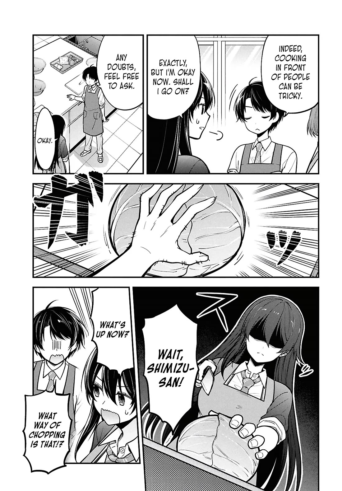 The Delinquent Shimizu-san Sitting Next to Me Has Dyed Her Hair Black Chapter 2 page 13 - Chapter 2