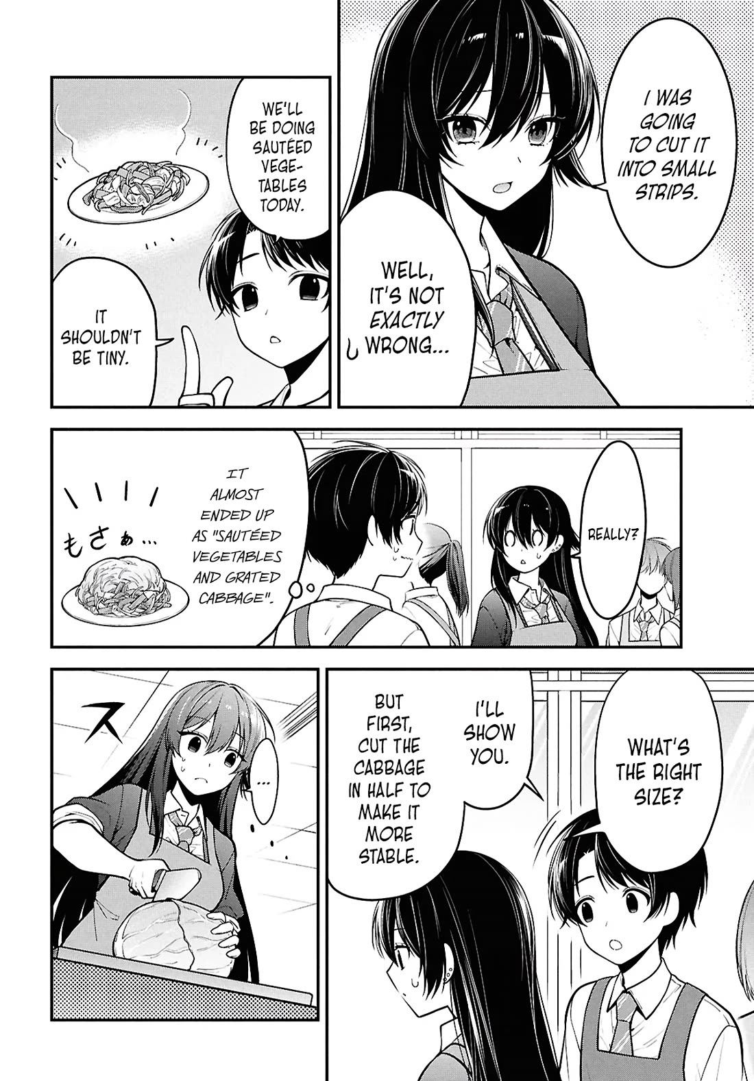 The Delinquent Shimizu-san Sitting Next to Me Has Dyed Her Hair Black Chapter 2 page 14 - Chapter 2