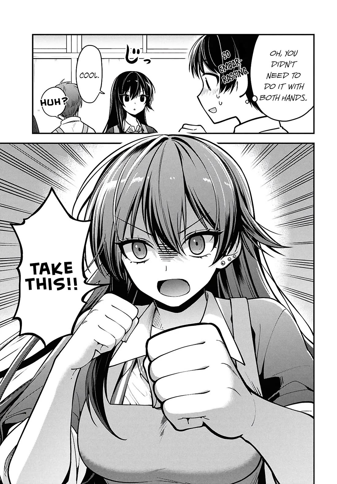The Delinquent Shimizu-san Sitting Next to Me Has Dyed Her Hair Black Chapter 2 page 17 - Chapter 2