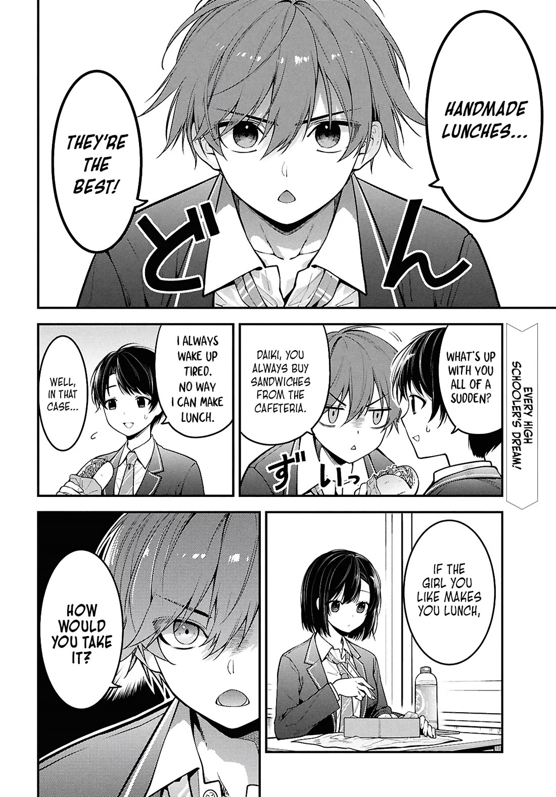 The Delinquent Shimizu-san Sitting Next to Me Has Dyed Her Hair Black Chapter 2 page 2 - Chapter 2