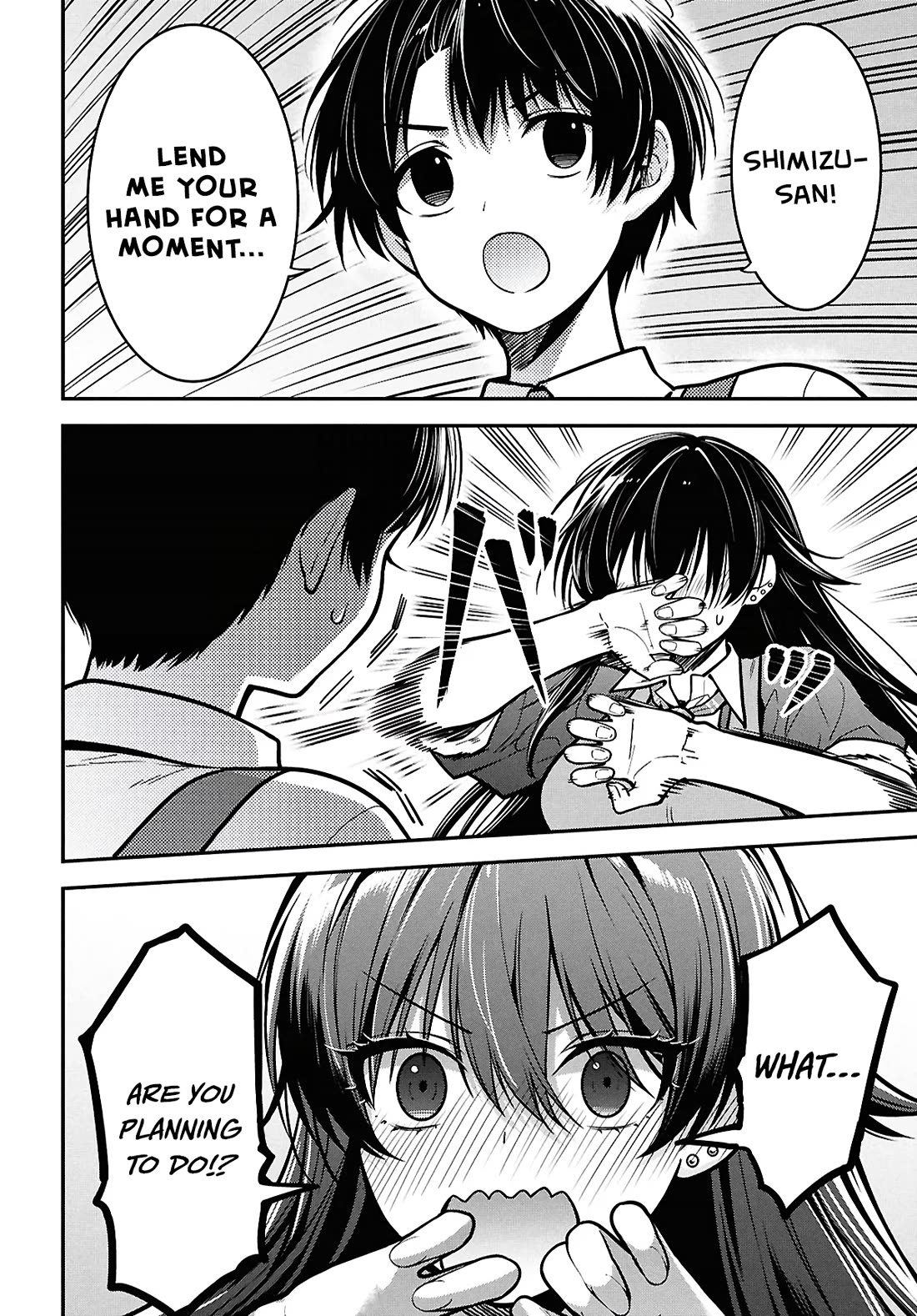 The Delinquent Shimizu-san Sitting Next to Me Has Dyed Her Hair Black Chapter 2 page 20 - Chapter 2