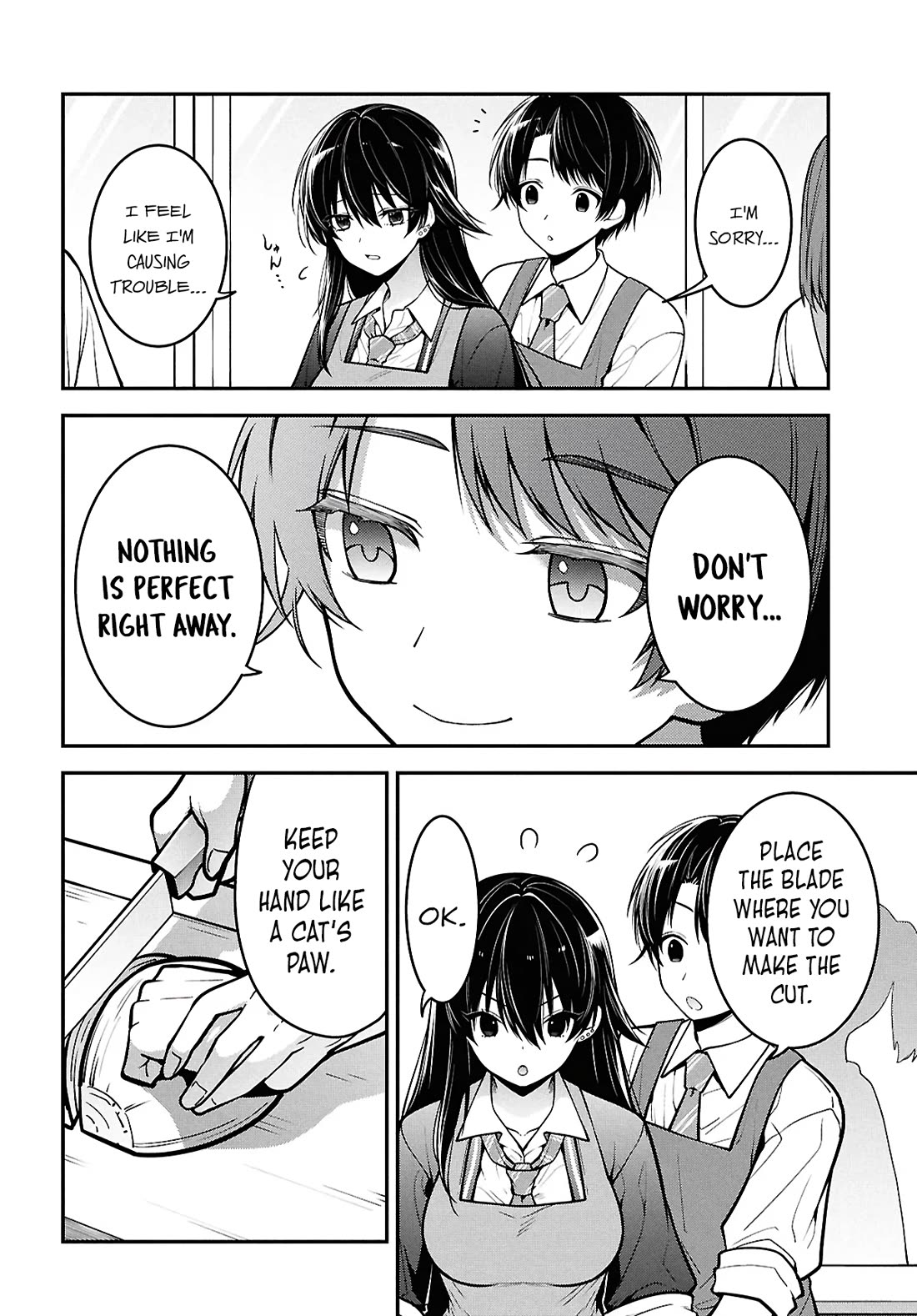 The Delinquent Shimizu-san Sitting Next to Me Has Dyed Her Hair Black Chapter 2 page 24 - Chapter 2