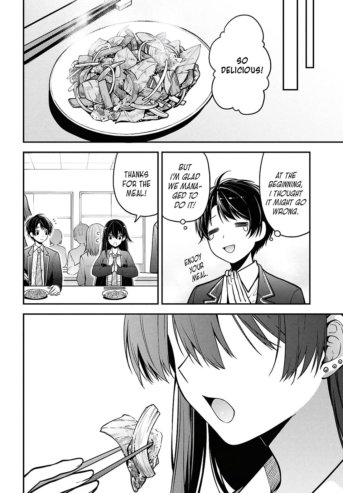 The Delinquent Shimizu-san Sitting Next to Me Has Dyed Her Hair Black Chapter 2 page 28 - Chapter 2