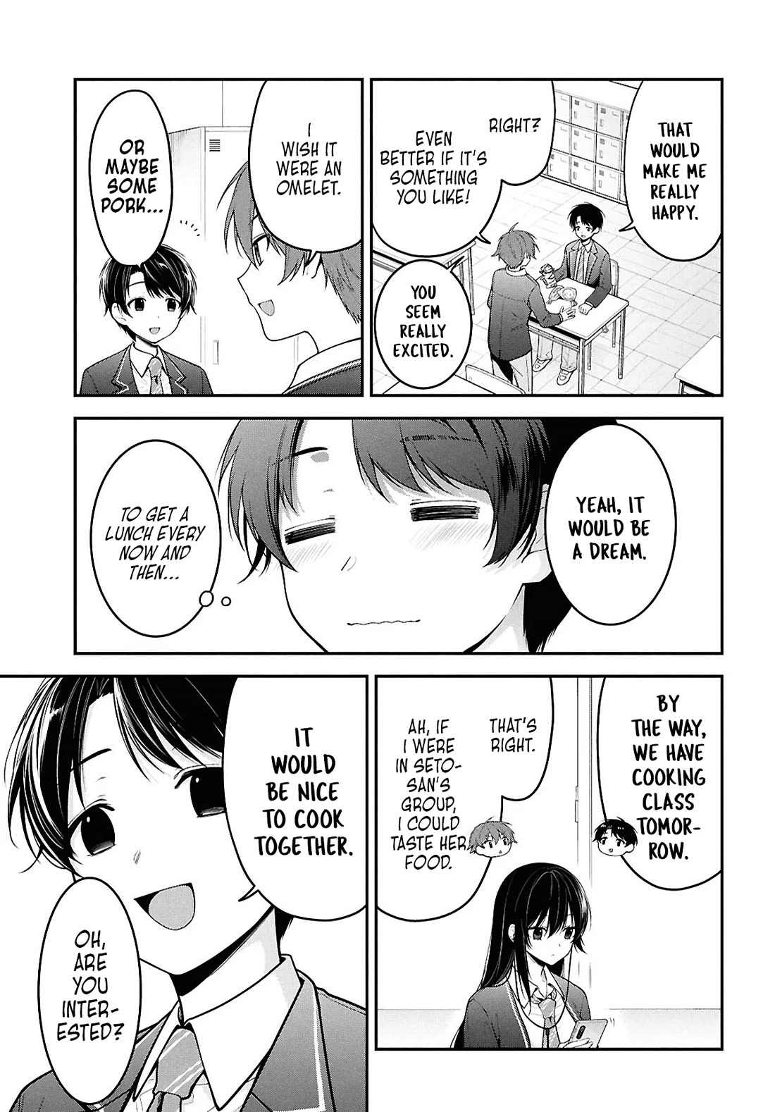 The Delinquent Shimizu-san Sitting Next to Me Has Dyed Her Hair Black Chapter 2 page 3 - Chapter 2