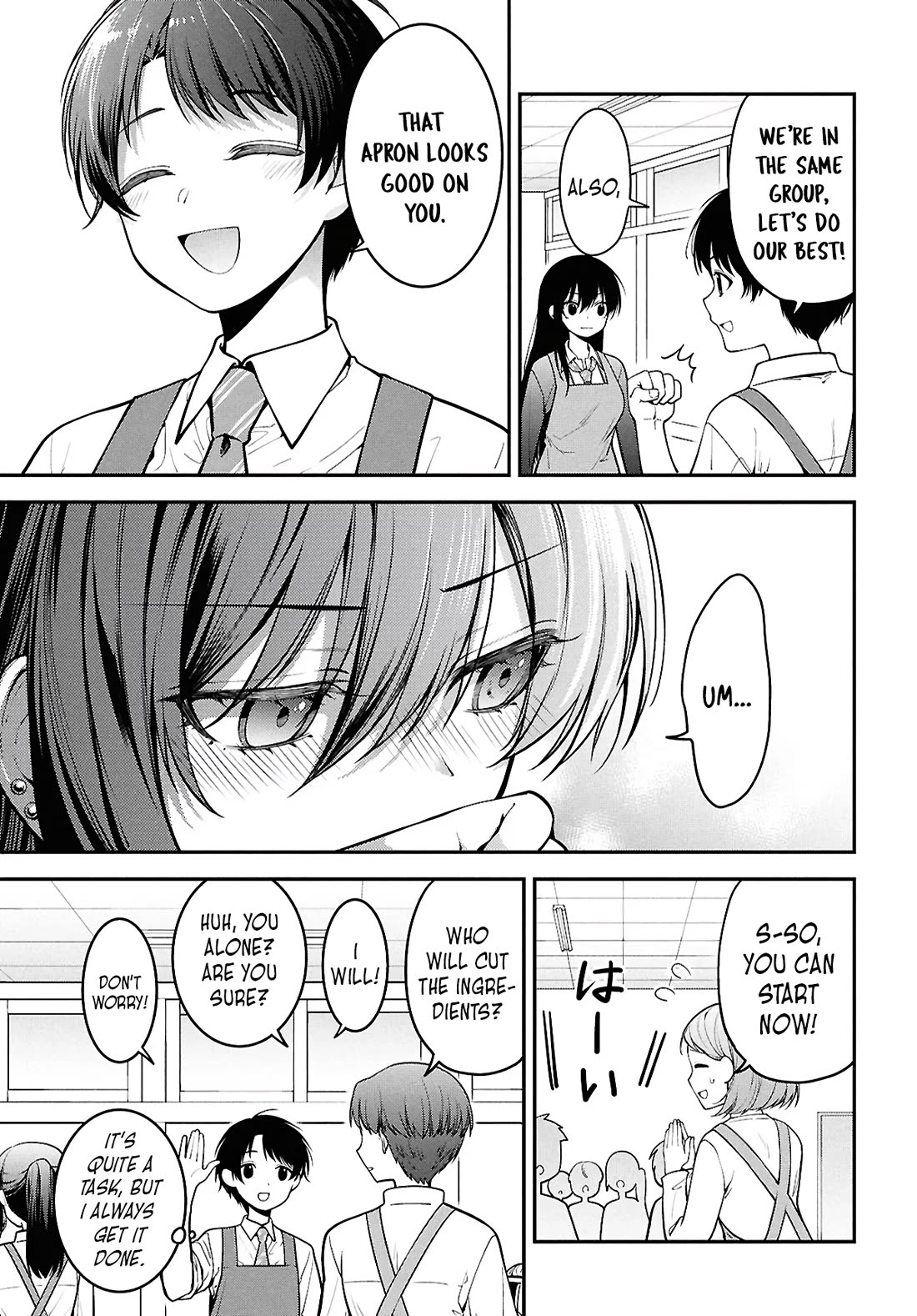 The Delinquent Shimizu-san Sitting Next to Me Has Dyed Her Hair Black Chapter 2 page 7 - Chapter 2