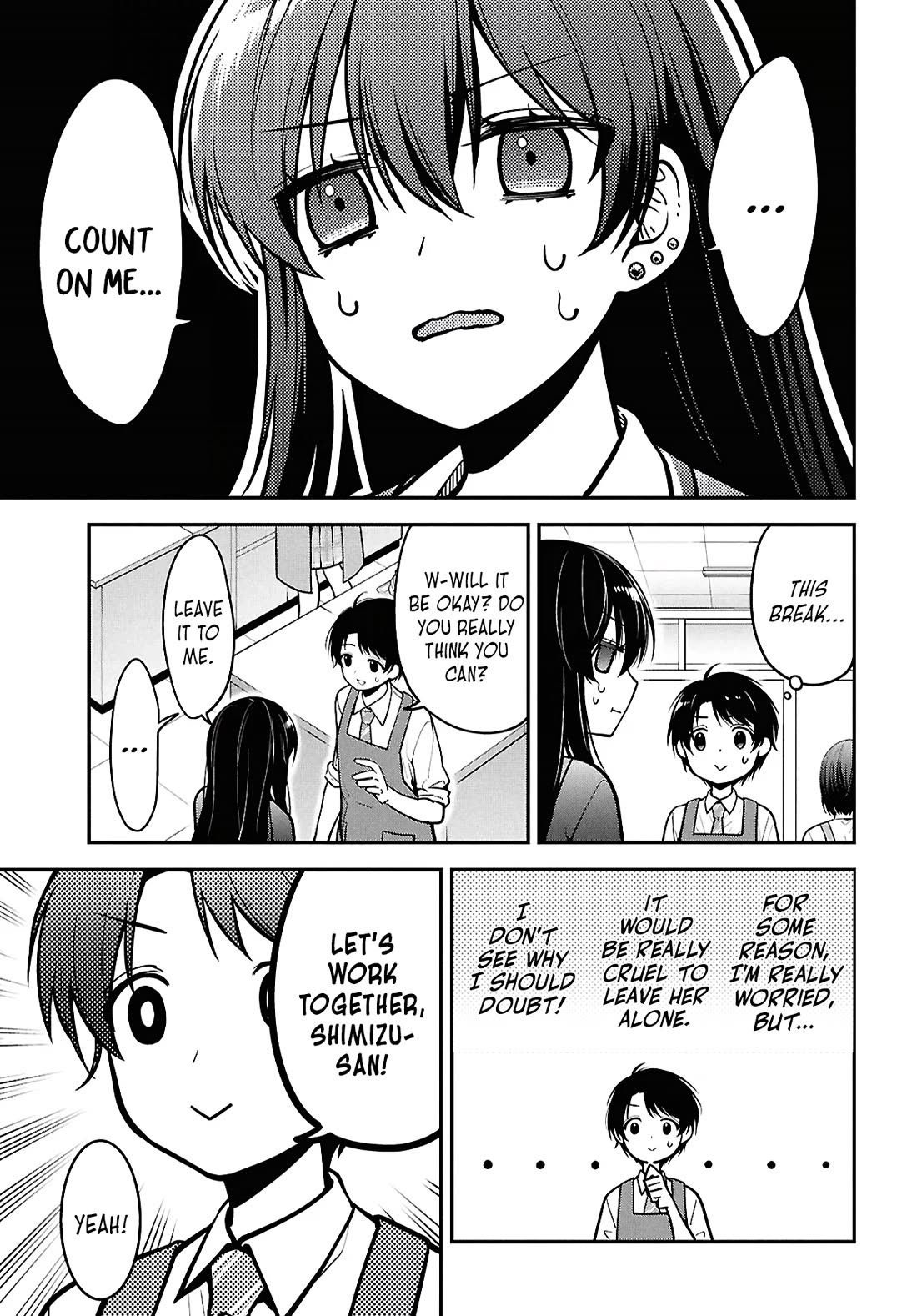 The Delinquent Shimizu-san Sitting Next to Me Has Dyed Her Hair Black Chapter 2 page 9 - Chapter 2
