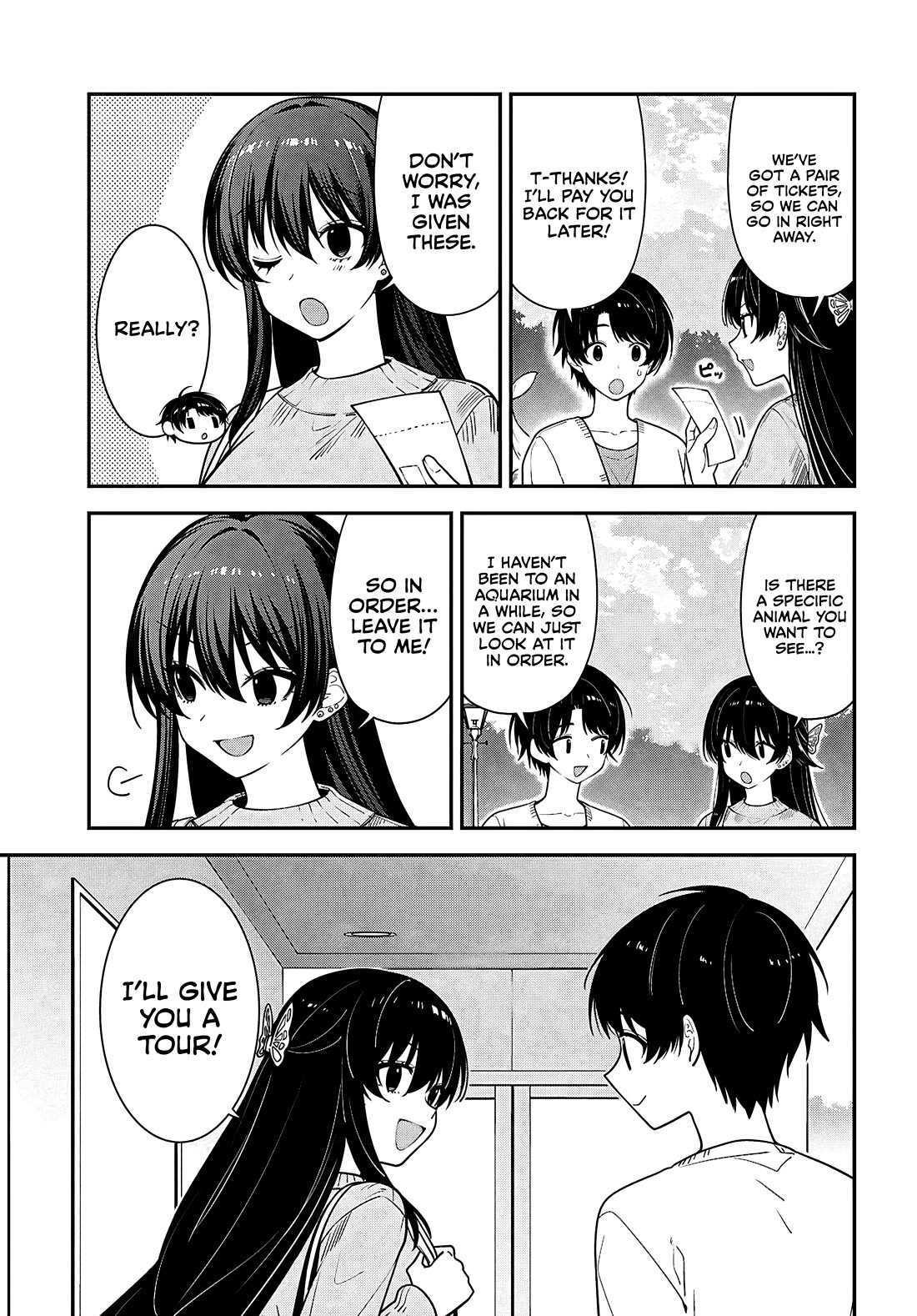 The Delinquent Shimizu-san Sitting Next to Me Has Dyed Her Hair Black Chapter 20 page 11 - Chapter 20
