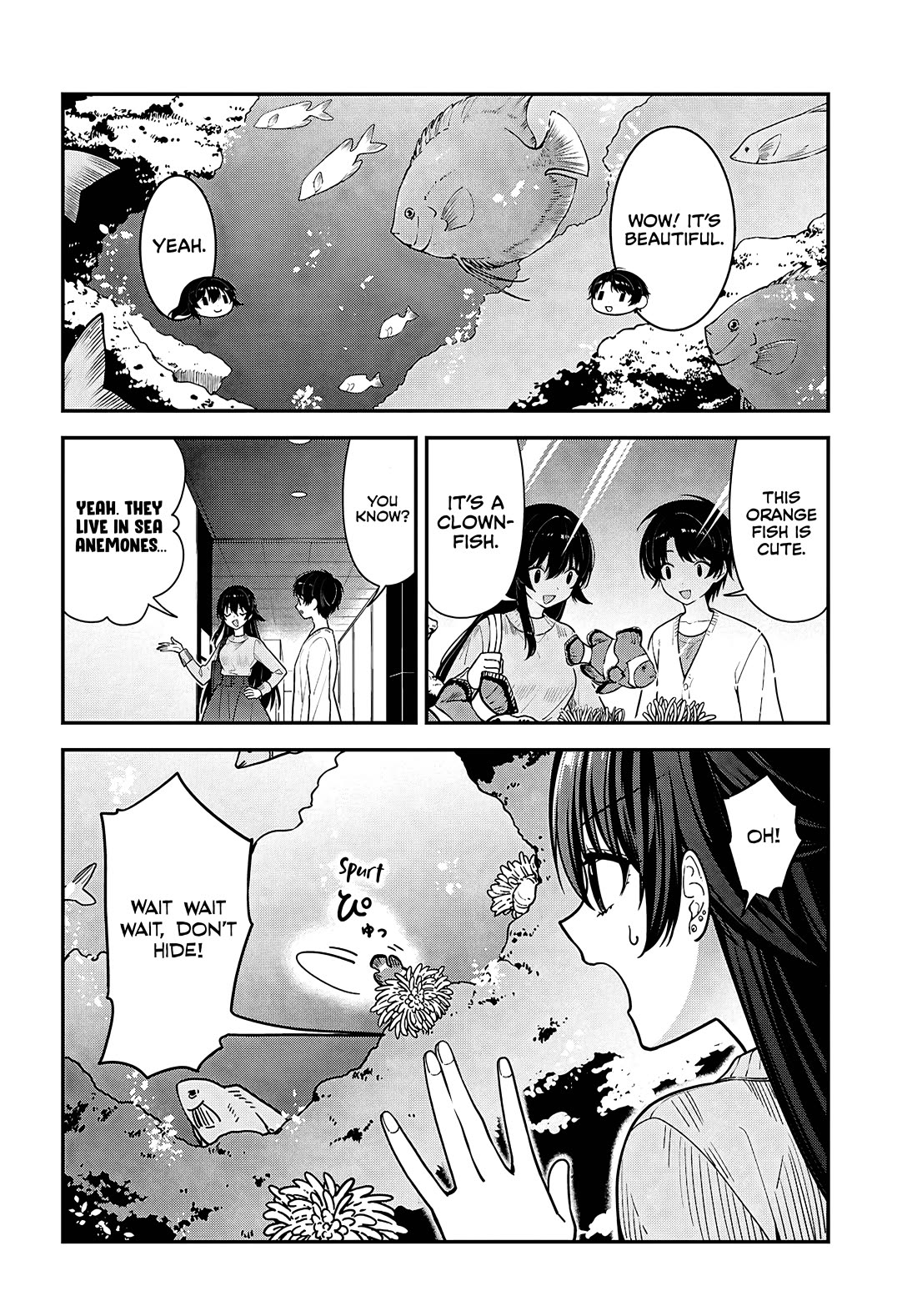 The Delinquent Shimizu-san Sitting Next to Me Has Dyed Her Hair Black Chapter 20 page 12 - Chapter 20