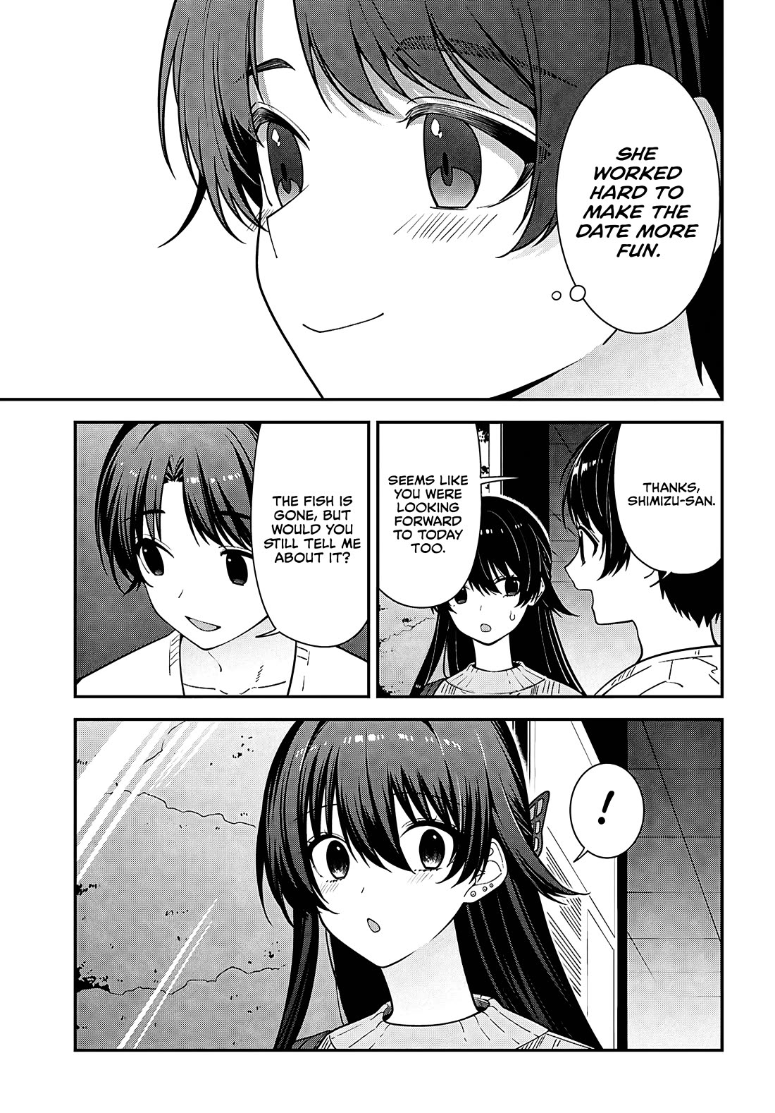 The Delinquent Shimizu-san Sitting Next to Me Has Dyed Her Hair Black Chapter 20 page 15 - Chapter 20