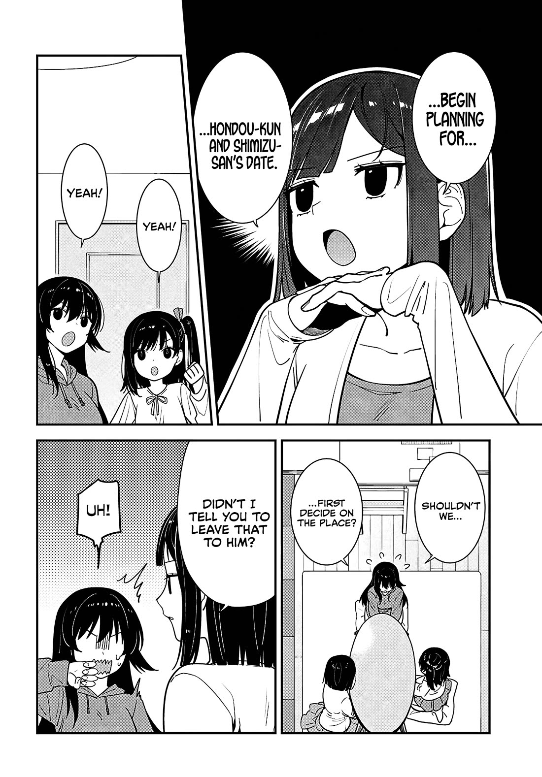 The Delinquent Shimizu-san Sitting Next to Me Has Dyed Her Hair Black Chapter 20 page 2 - Chapter 20