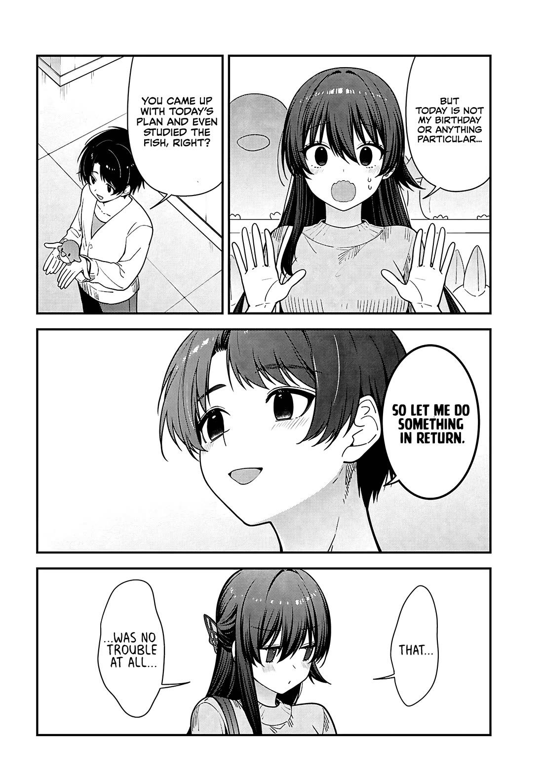 The Delinquent Shimizu-san Sitting Next to Me Has Dyed Her Hair Black Chapter 20 page 21 - Chapter 20