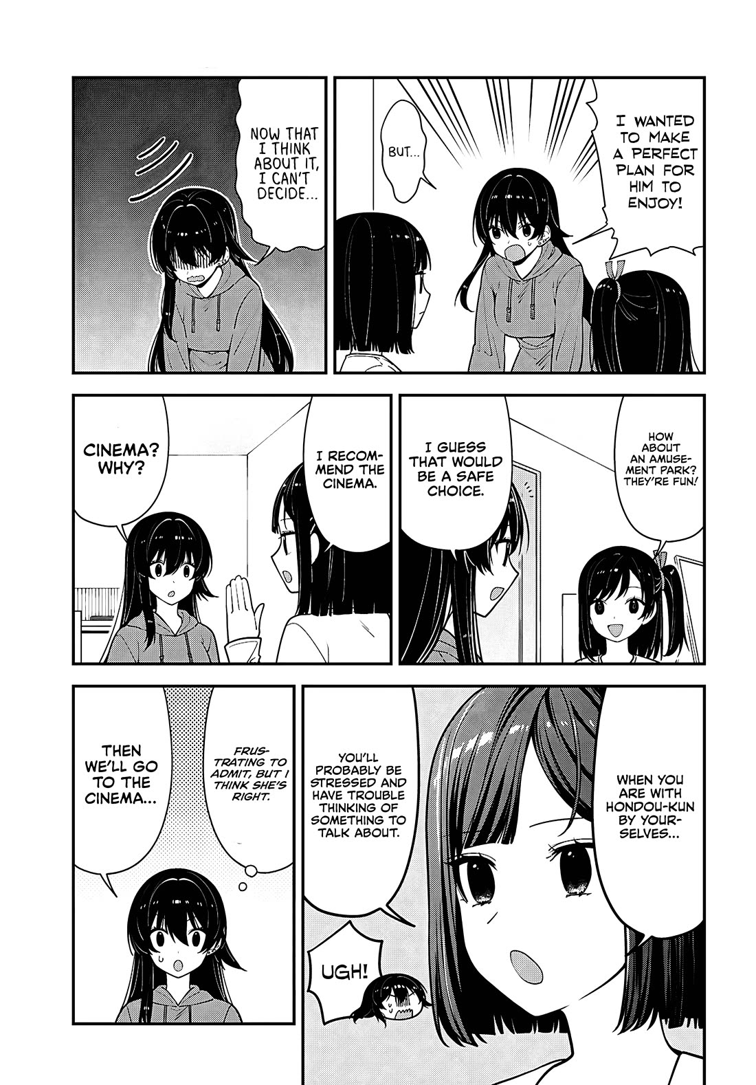 The Delinquent Shimizu-san Sitting Next to Me Has Dyed Her Hair Black Chapter 20 page 3 - Chapter 20