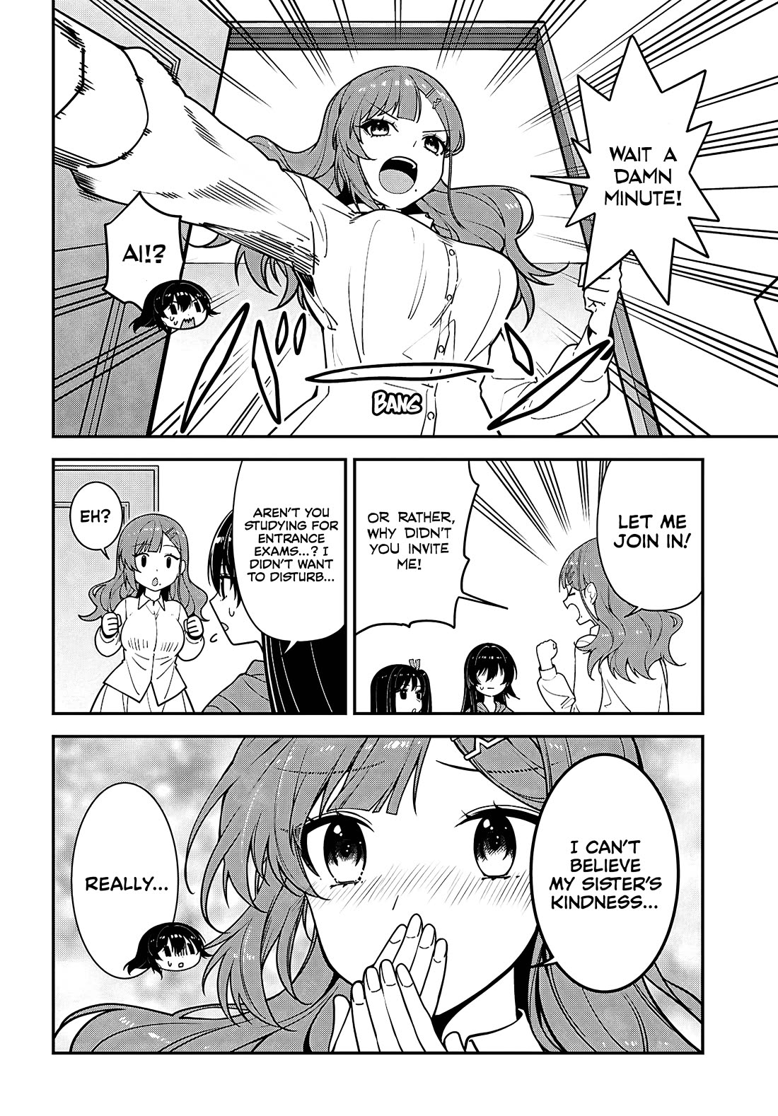 The Delinquent Shimizu-san Sitting Next to Me Has Dyed Her Hair Black Chapter 20 page 4 - Chapter 20