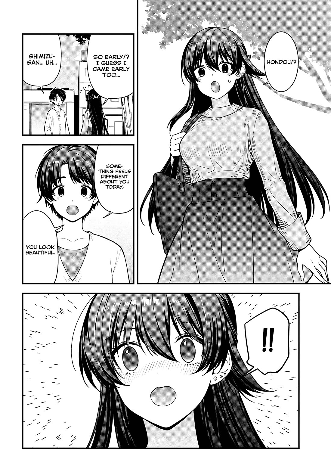 The Delinquent Shimizu-san Sitting Next to Me Has Dyed Her Hair Black Chapter 20 page 8 - Chapter 20