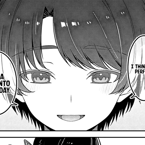 The Delinquent Shimizu-san Sitting Next to Me Has Dyed Her Hair Black Chapter 20 cover