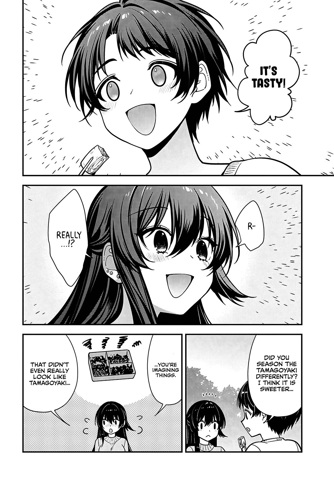 The Delinquent Shimizu-san Sitting Next to Me Has Dyed Her Hair Black Chapter 21 page 12 - Chapter 21
