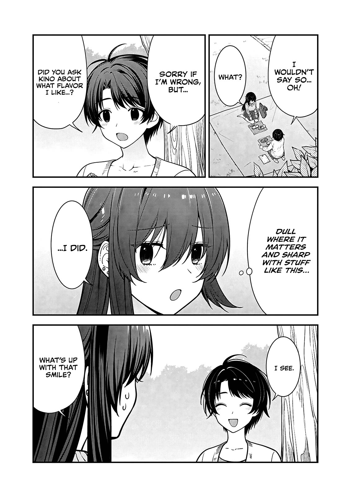 The Delinquent Shimizu-san Sitting Next to Me Has Dyed Her Hair Black Chapter 21 page 13 - Chapter 21