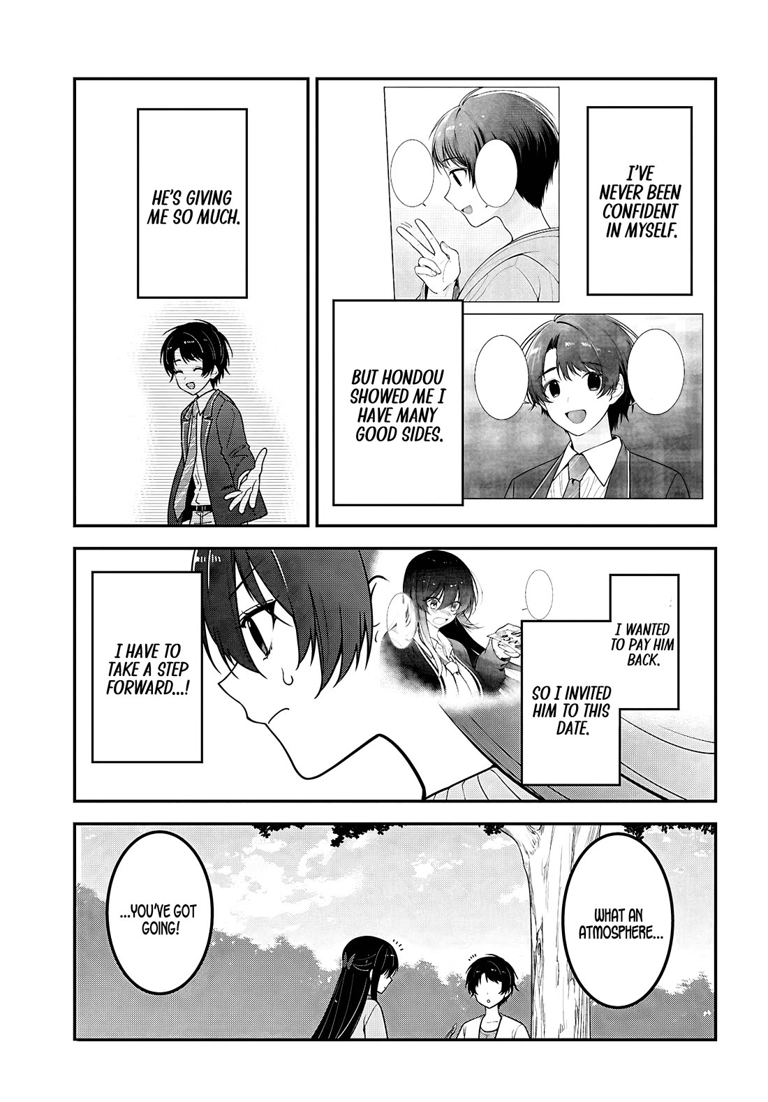 The Delinquent Shimizu-san Sitting Next to Me Has Dyed Her Hair Black Chapter 21 page 17 - Chapter 21