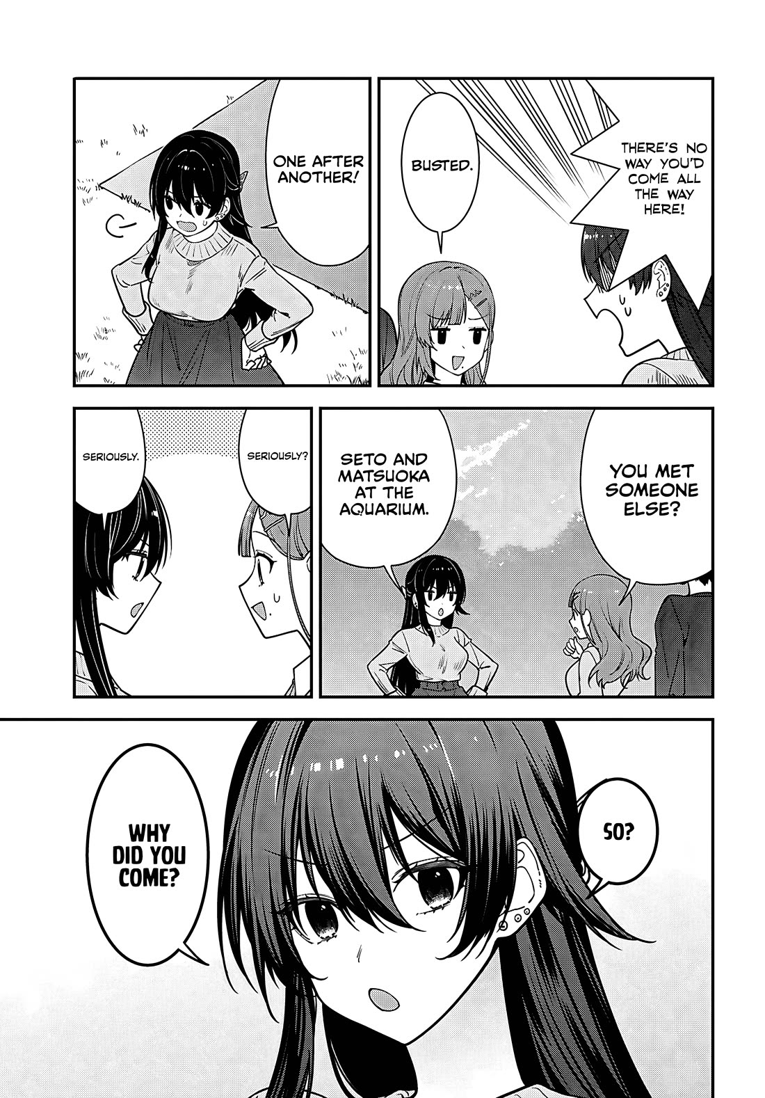 The Delinquent Shimizu-san Sitting Next to Me Has Dyed Her Hair Black Chapter 21 page 19 - Chapter 21
