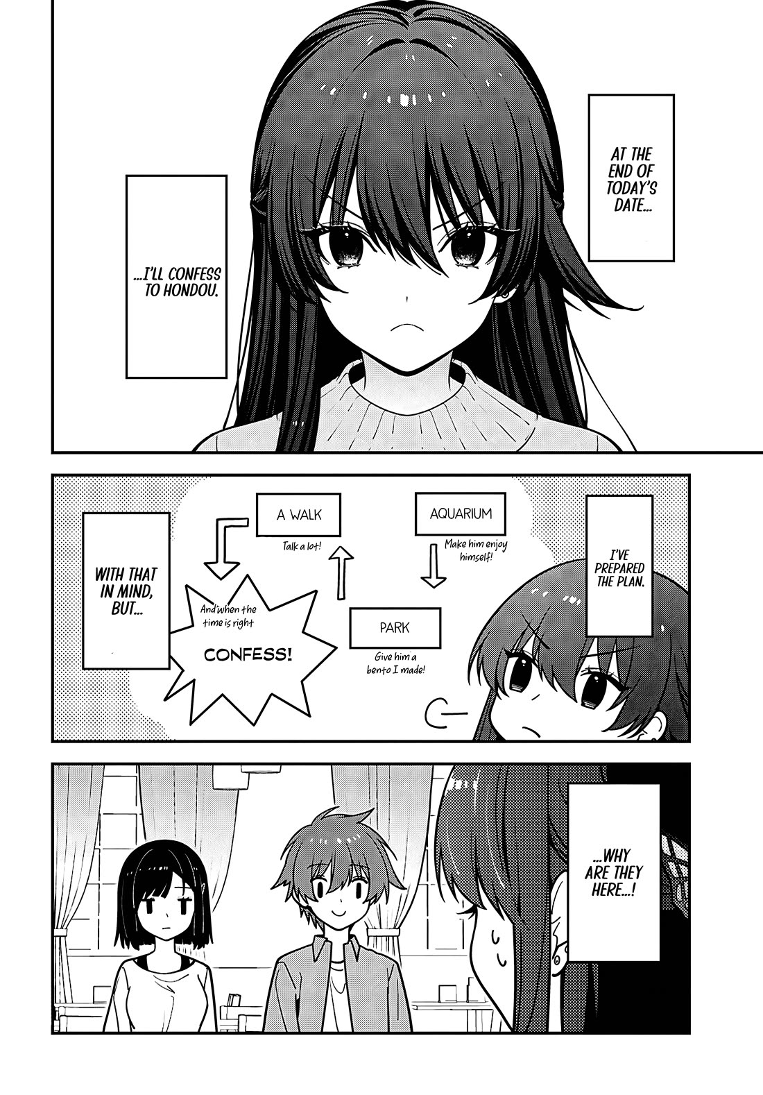 The Delinquent Shimizu-san Sitting Next to Me Has Dyed Her Hair Black Chapter 21 page 2 - Chapter 21