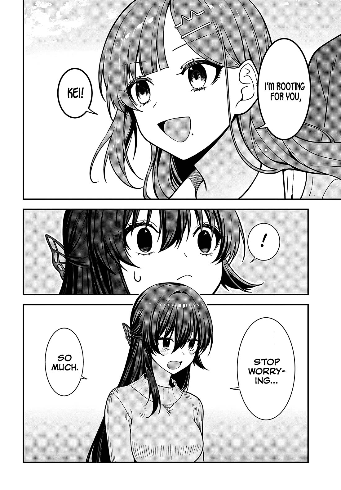 The Delinquent Shimizu-san Sitting Next to Me Has Dyed Her Hair Black Chapter 21 page 22 - Chapter 21
