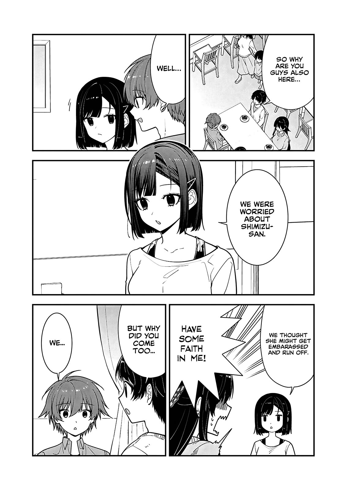 The Delinquent Shimizu-san Sitting Next to Me Has Dyed Her Hair Black Chapter 21 page 3 - Chapter 21